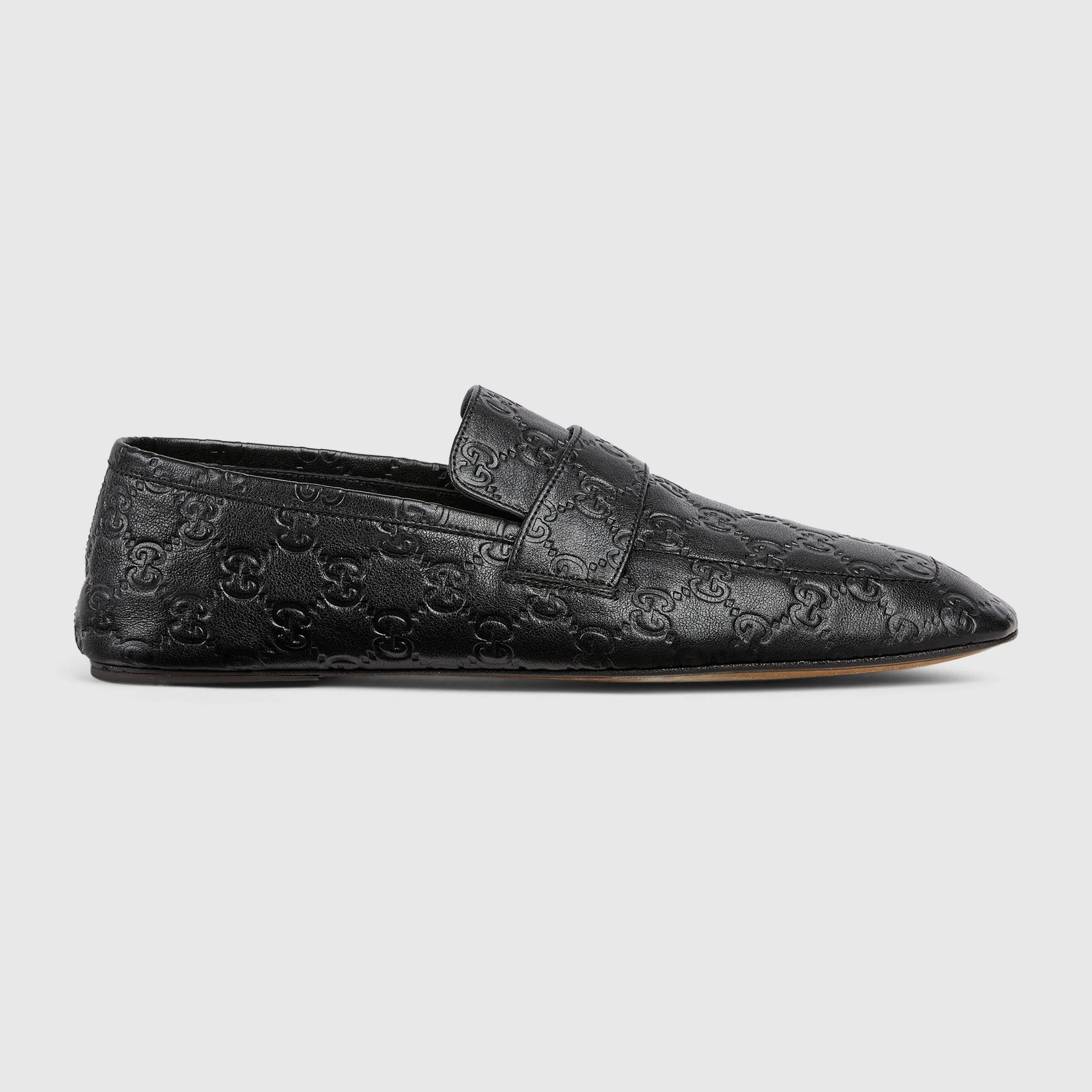 Authentic Gucci Men\'s NY Yankee High Loomis Leather Loafers In Black Gucci GUCCI High Loomis NY Yankees leather loafers | Grailed main image 3