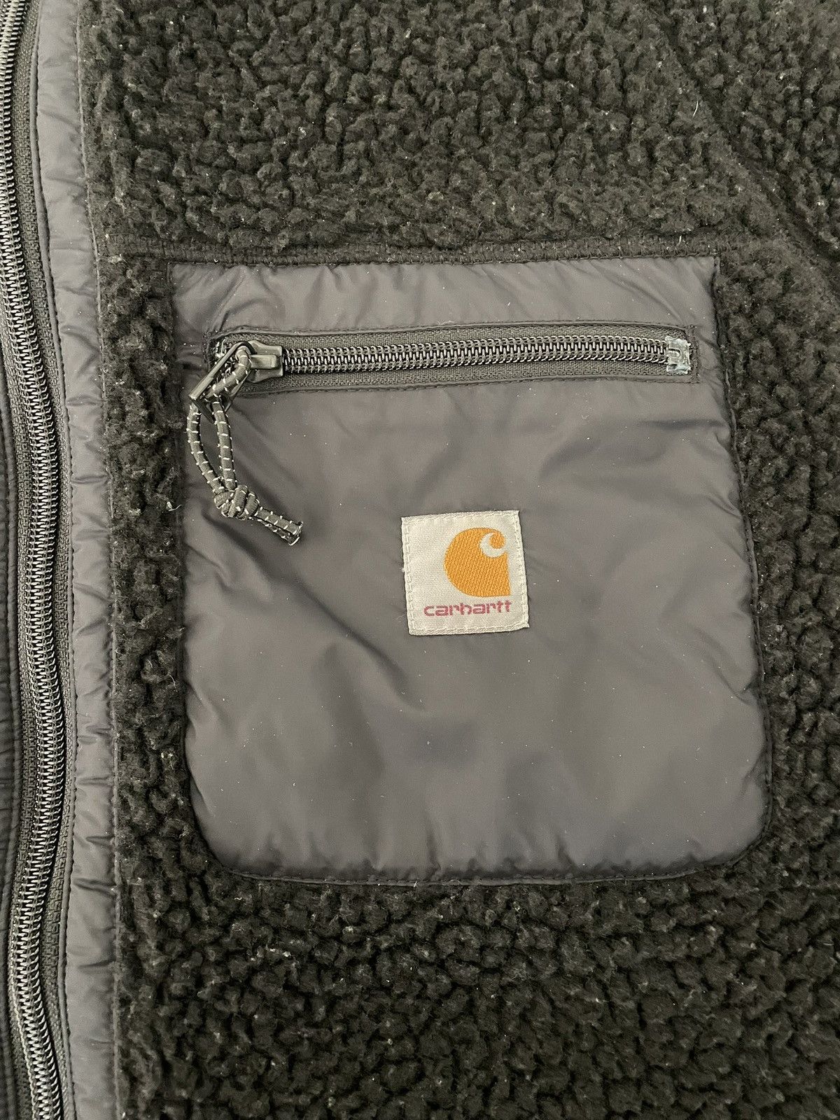 Carhartt Wip Black Prentis Liner Jacket Size US L / EU 52-54 / 3 - 3 Thumbnail