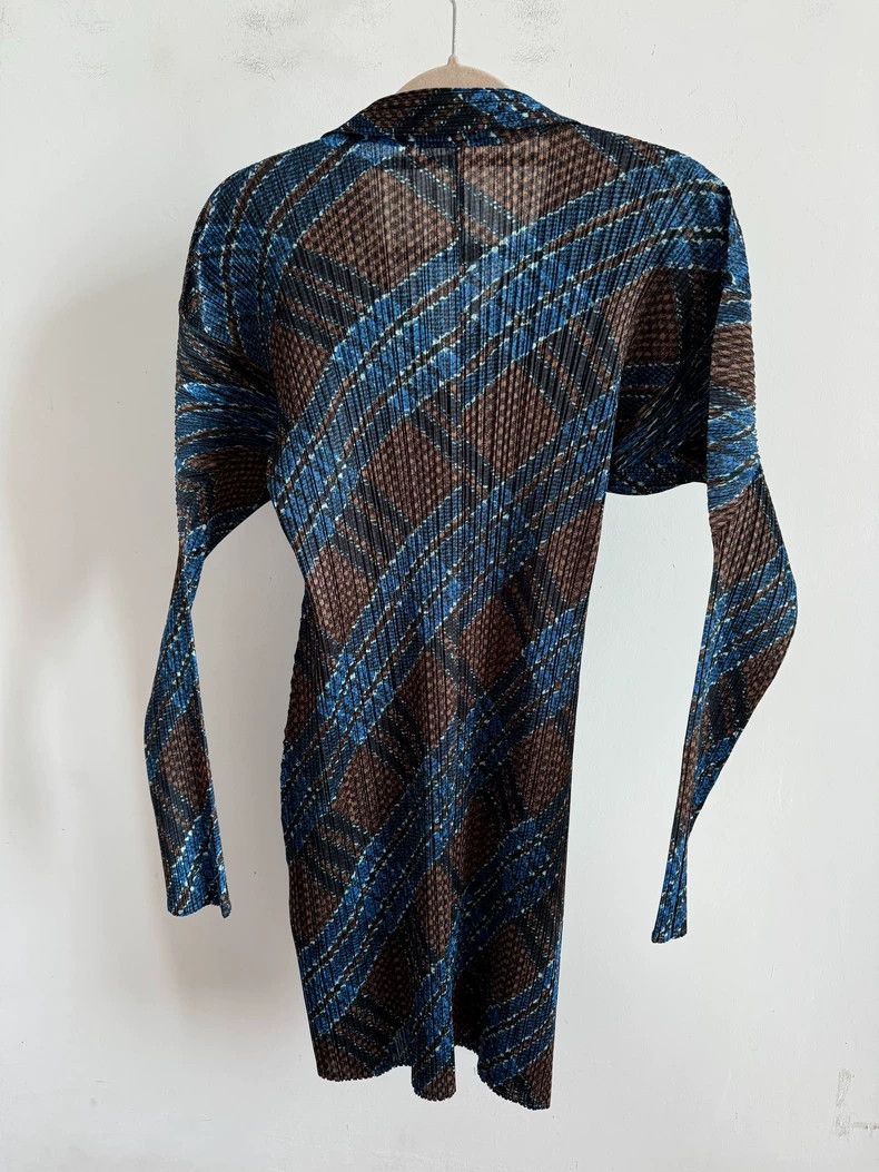 Issey Miyake issey miyake size:4 Checkered long sleeve 2506-Nextarrow Size XXS / US 00 / IT 34 - 2 Thumbnail