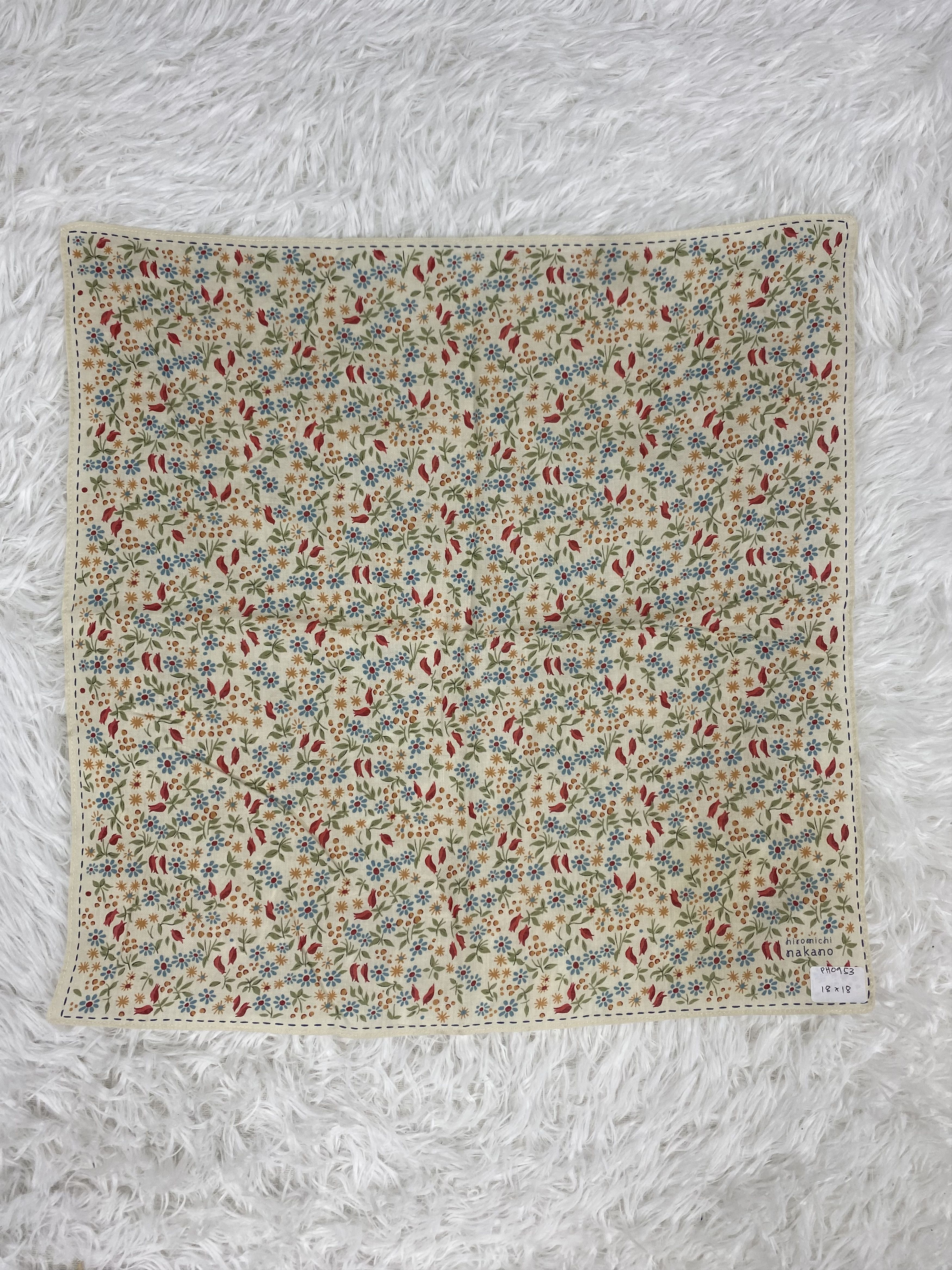 Japanese Brand × Vintage Vintage Hiromichi Nakano Handkerchief Neckerchief PH0953 Size ONE SIZE - 3 Thumbnail