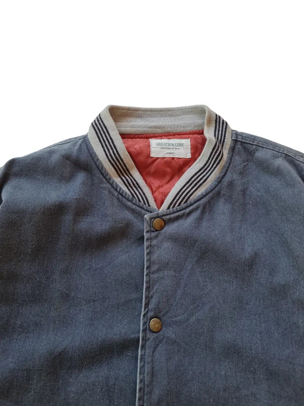 Vintage Vintage Greation Cube Bomber Jacket Style Size US L / EU 52-54 / 3 - 6 Thumbnail