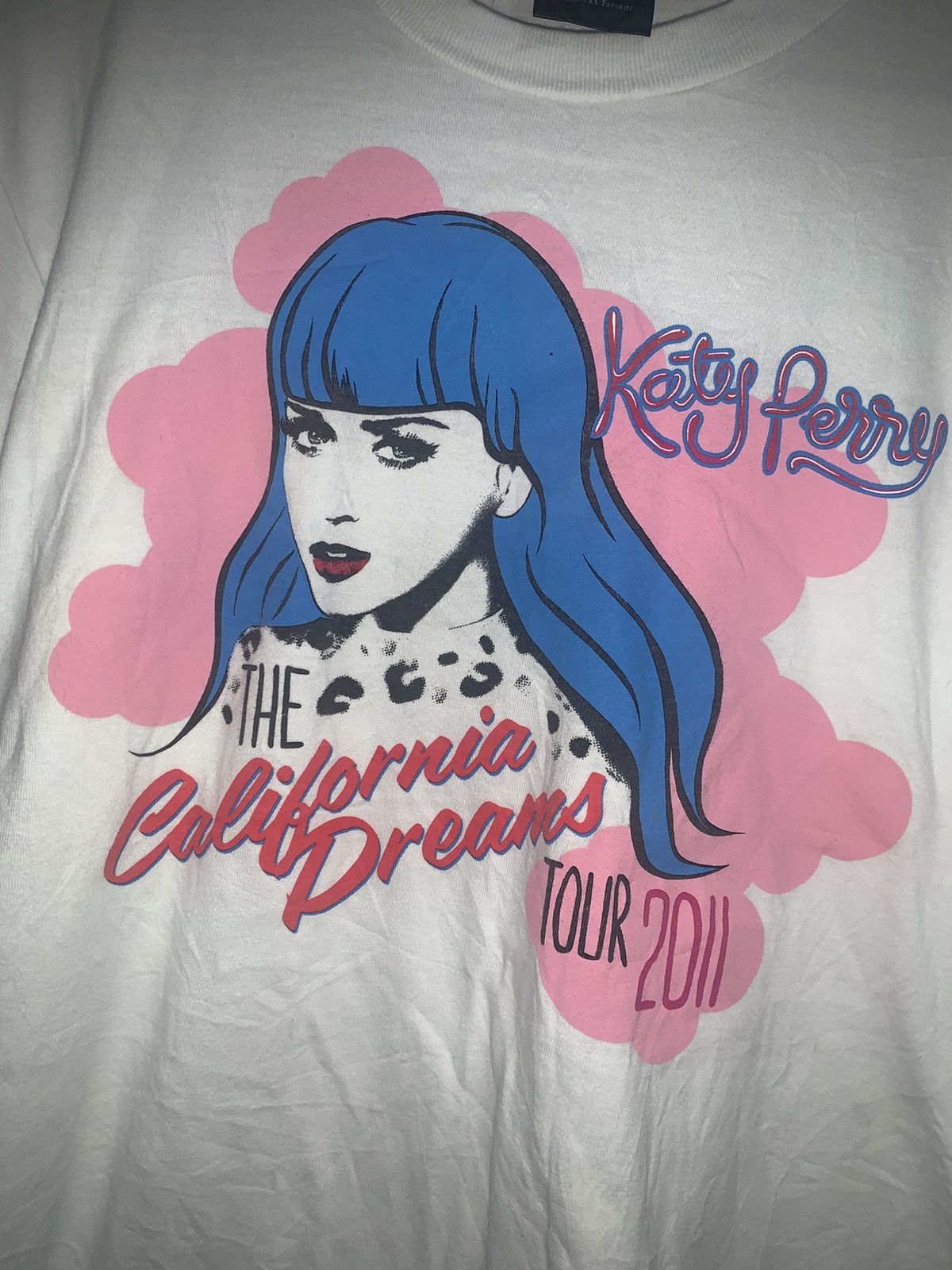 Band Tees California Dreams Tour 2011 Katy Perry Size US M / EU 48-50 / 2 - 3 Thumbnail