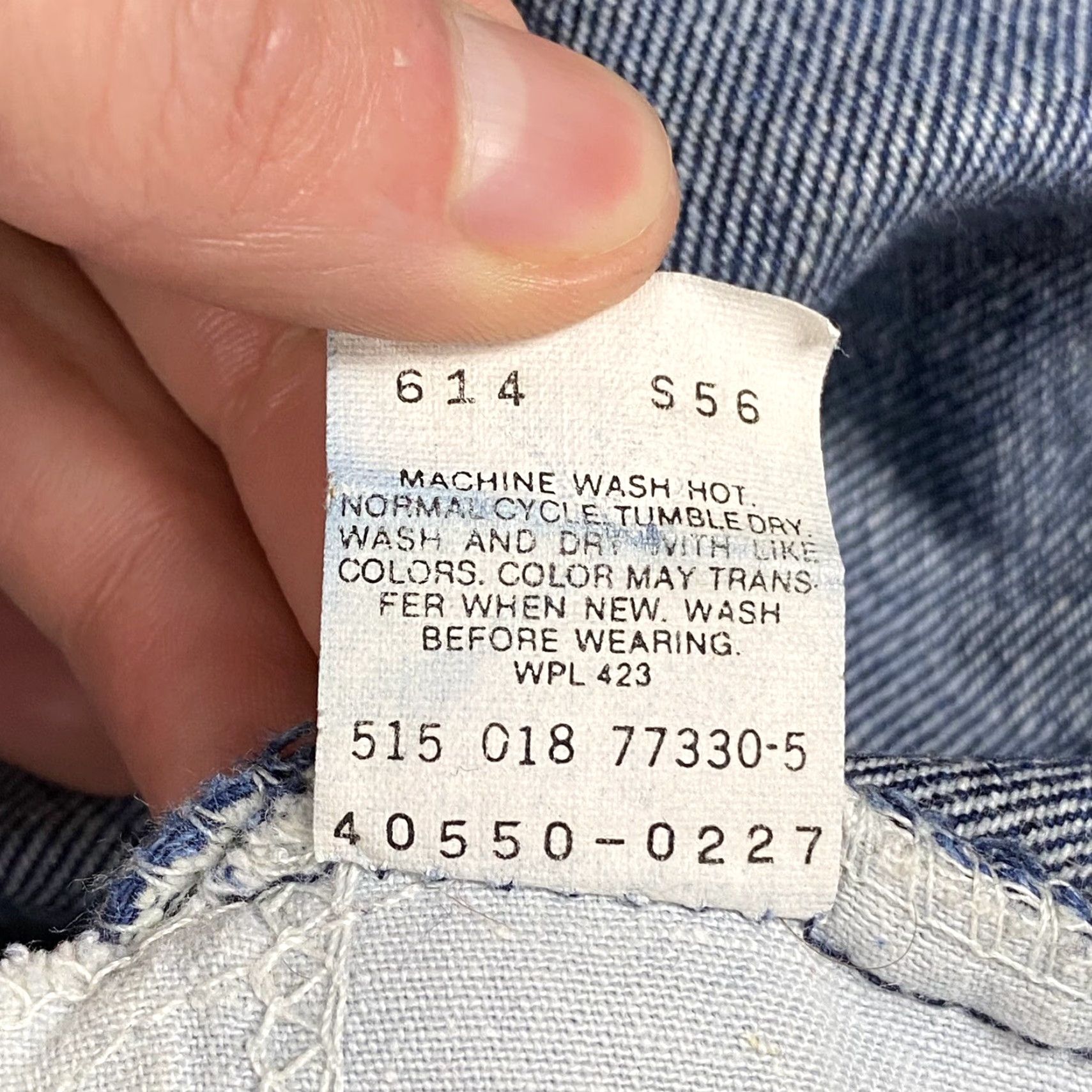 Levi's Vintage Levi's 550 Jeans Men Dark Wash Denim 38x32 USA Made Faded Tapered Size US 38 / EU 54 - 7 Thumbnail