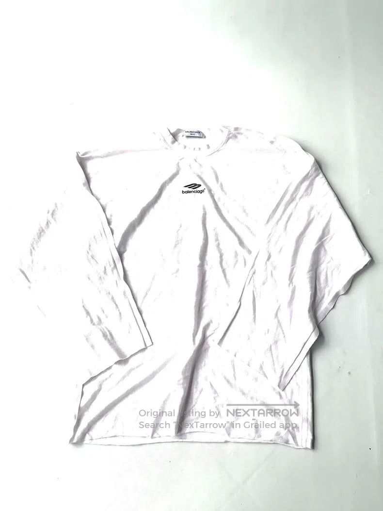 Balenciaga Balenciaga Chest Logo Short Sleeve Size US S / EU 44-46 / 1 - 1 Thumbnail
