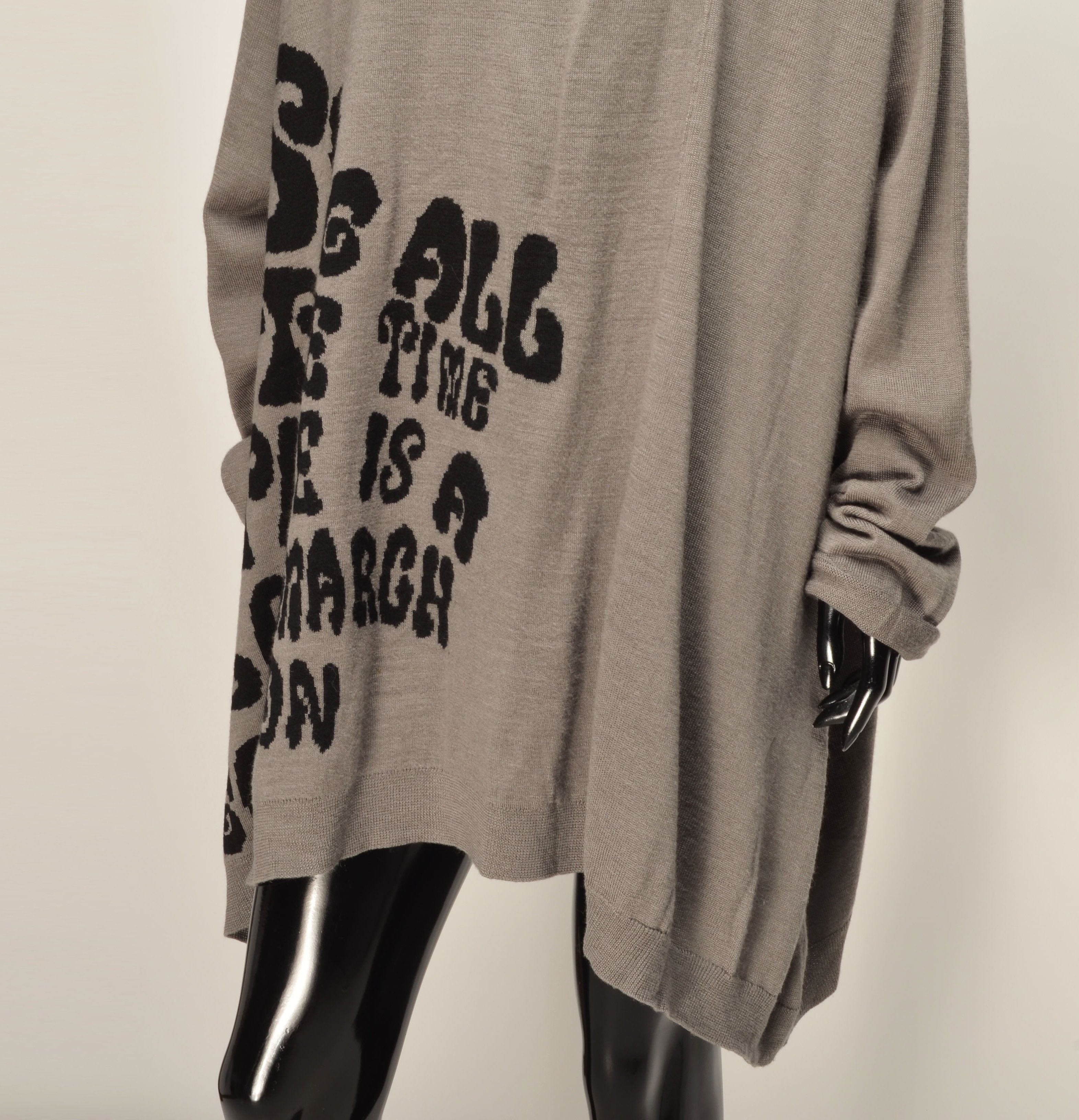 Rundholz Rundholz Avant Garde Oversized Knitted Wool Blend Jumper Size M / US 6-8 / IT 42-44 - 10 Thumbnail