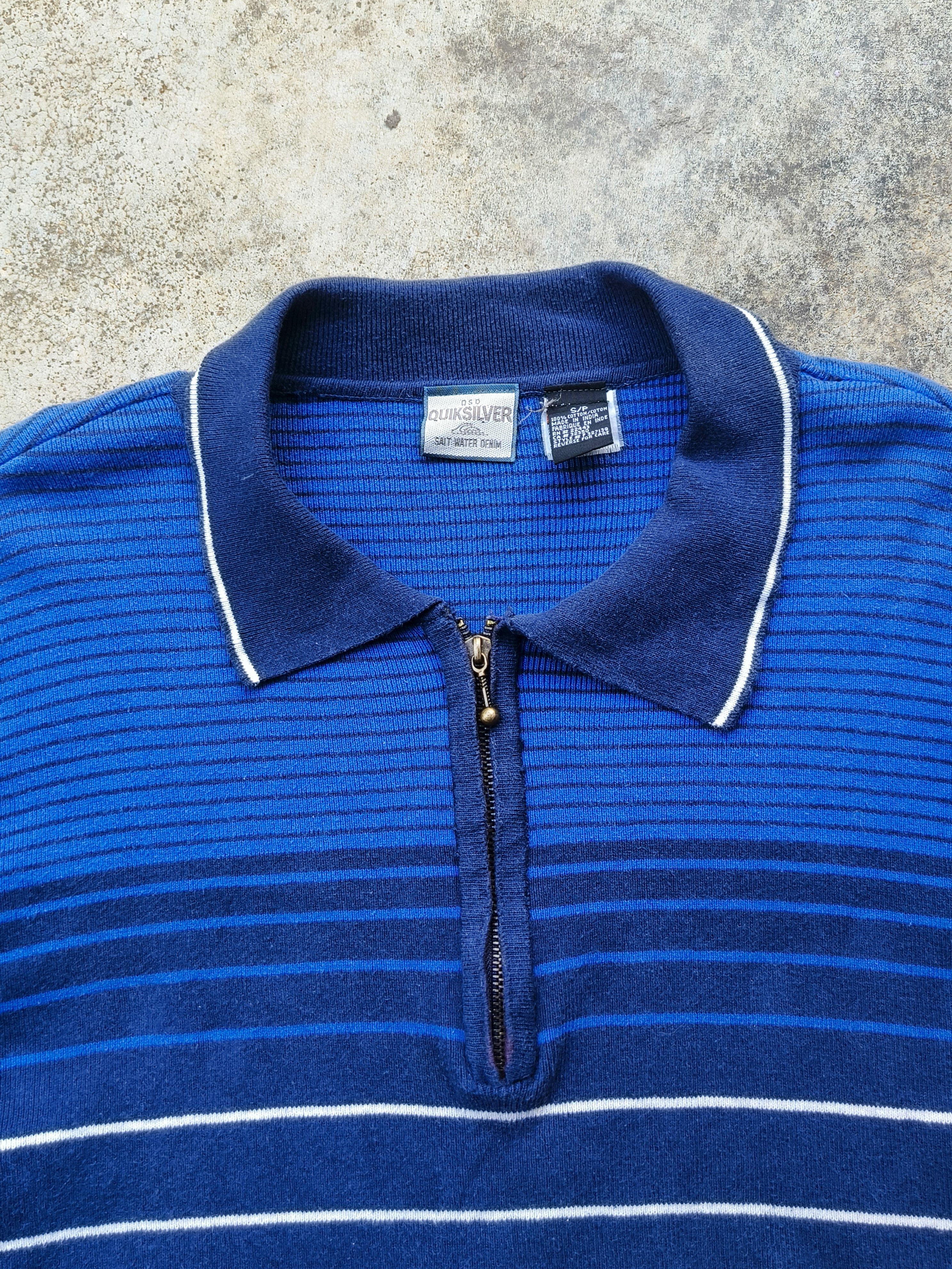 Quiksilver Vintage 90s Quiksilver half zipper knitwear jumper Size US M / EU 48-50 / 2 - 4 Thumbnail