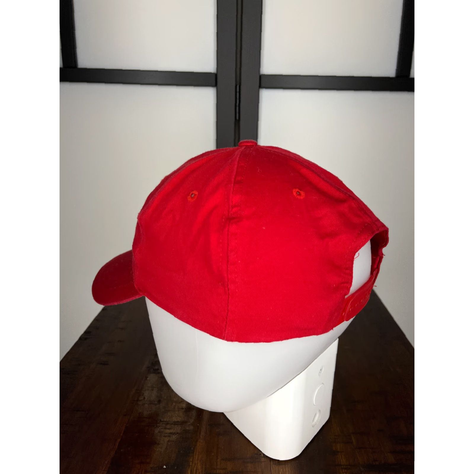 Vintage Bridgestone Motosport Hat Cap Snap Back Adult Red 100% Cotton Twill Size ONE SIZE - 5 Thumbnail