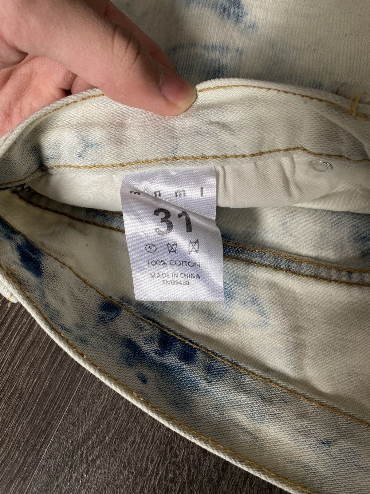 MNML MNML LA V217 Denim Blue Size US 31 - 4 Thumbnail