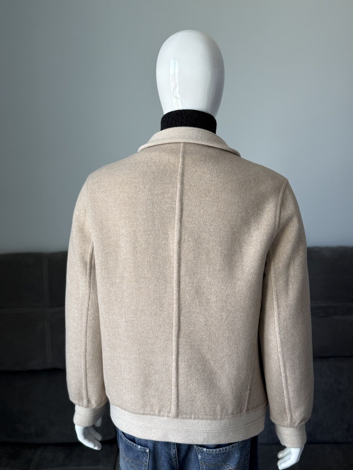 Brunello Cucinelli Brunello Cucinelli Reversible Bomber Jacket Cashmere Plaid Size US L / EU 52-54 / 3 - 11 Thumbnail