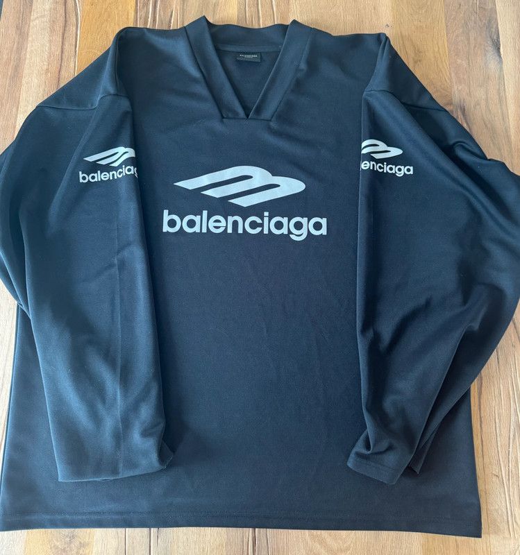 Balenciaga Balenciaga SkiWear Jersey Hockey Size US XXL / EU 58 / 5 - 1 Thumbnail