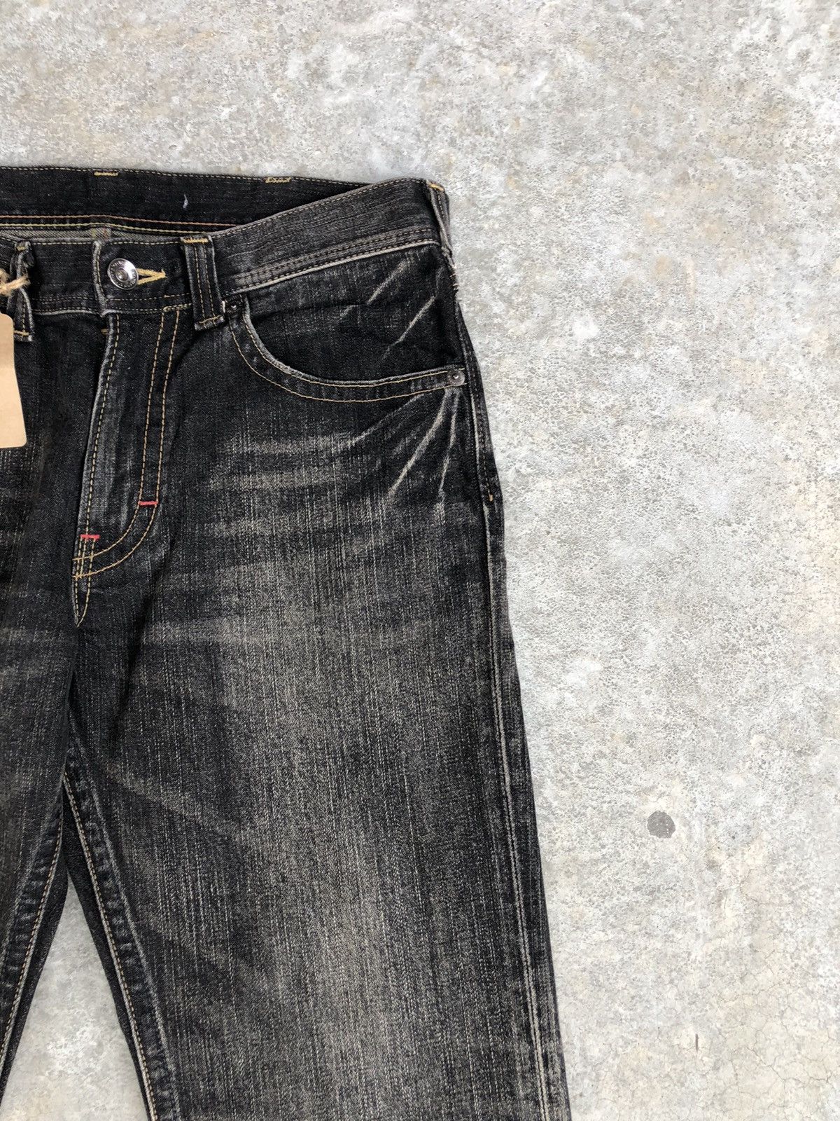 Wrangler Wrangler Flared Jeans Distressed Distressed Jeans Size US 33 - 5 Thumbnail