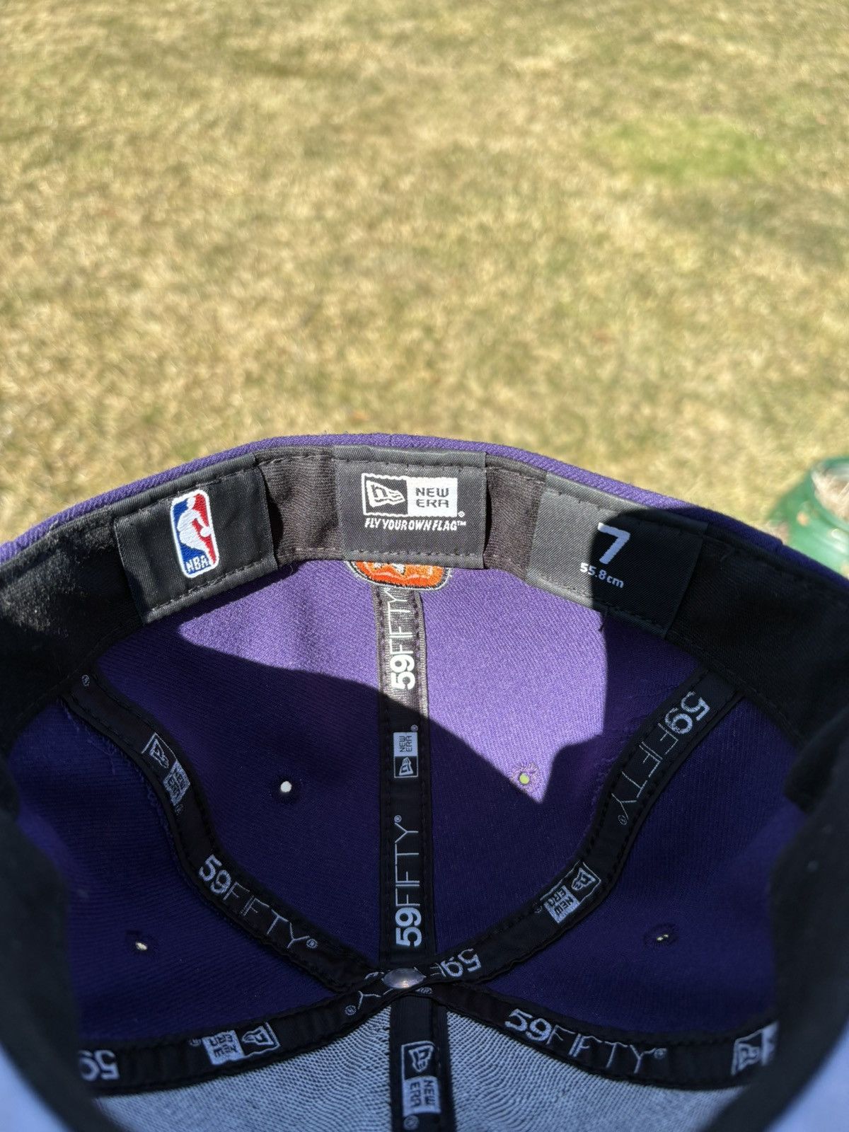 New Era Phoenix Suns NBA New Era 59Fifty Purple Fitted Hat Logo 7 Size ONE SIZE - 8 Thumbnail