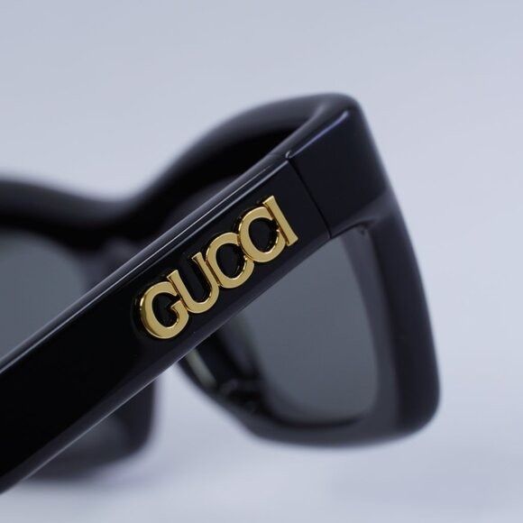 Tom Ford 🕶️ New Gucci GG1773S 001 Sunglasses - Black Frame Size ONE SIZE - 9 Thumbnail