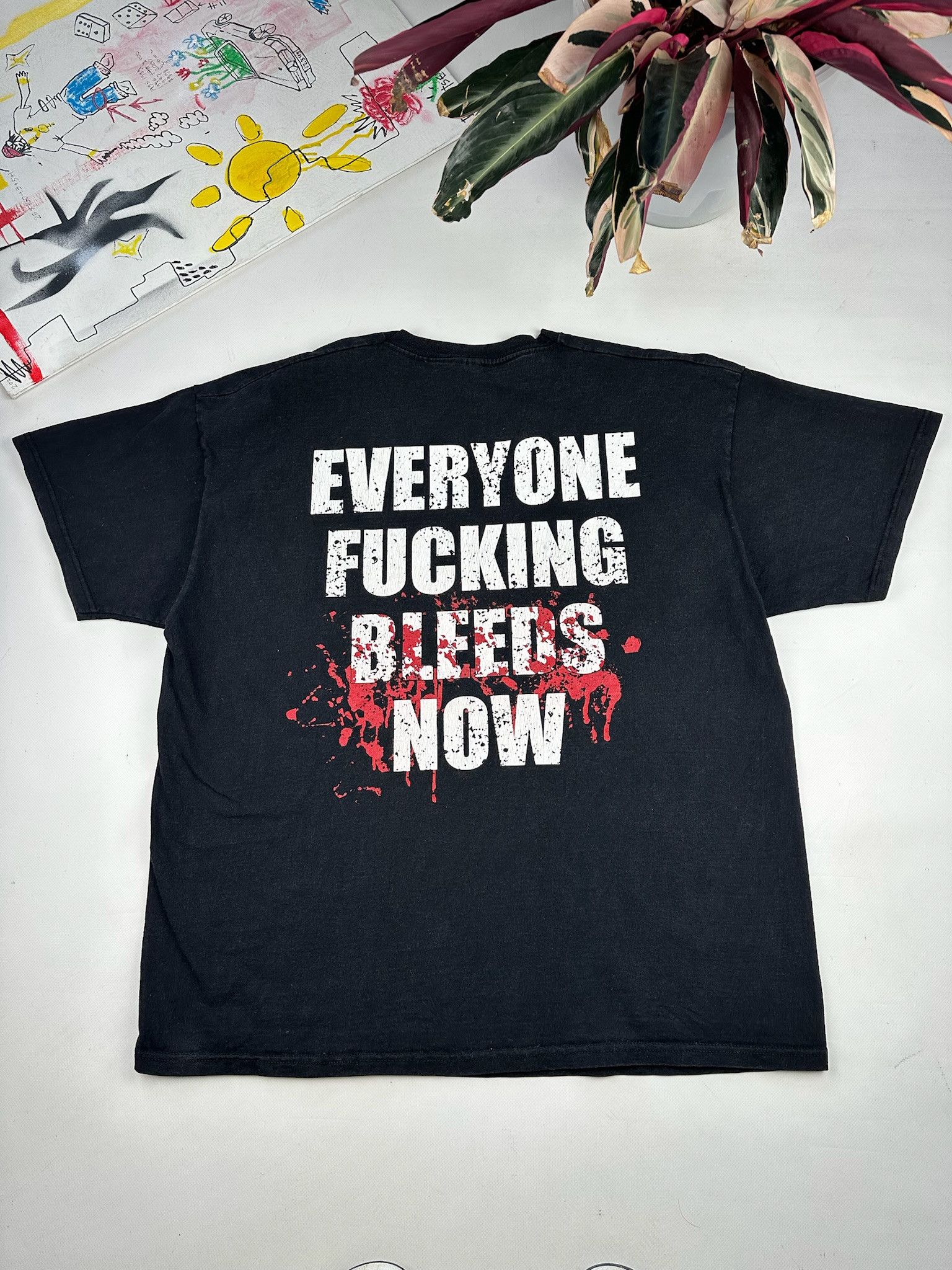 Band Tees Vintage Hatebreed T-shirt Size US XL / EU 56 / 4 - 2 Thumbnail