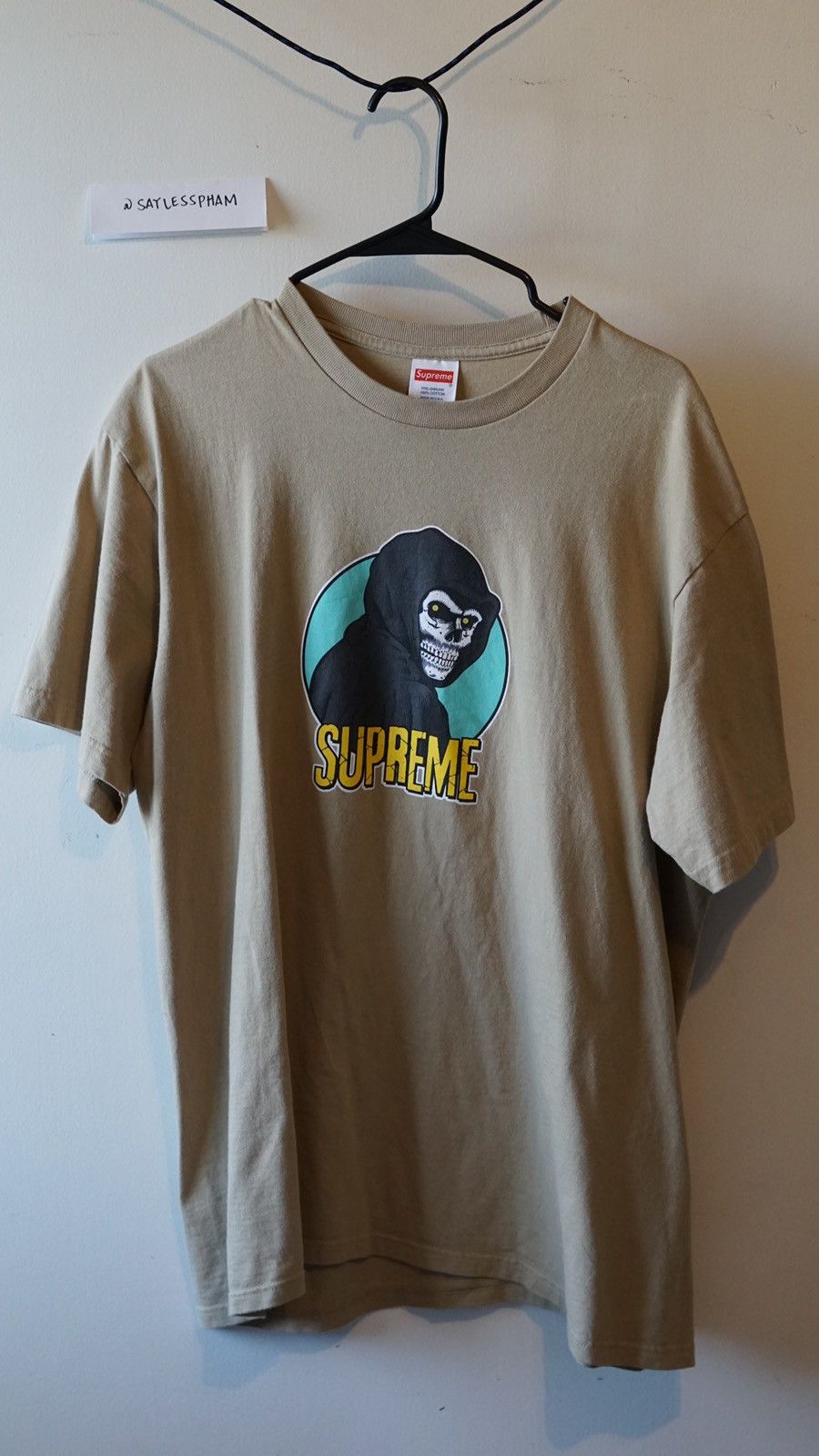 Supreme Supreme Reaper Tee SS23 Size US L / EU 52-54 / 3 - 1 Thumbnail