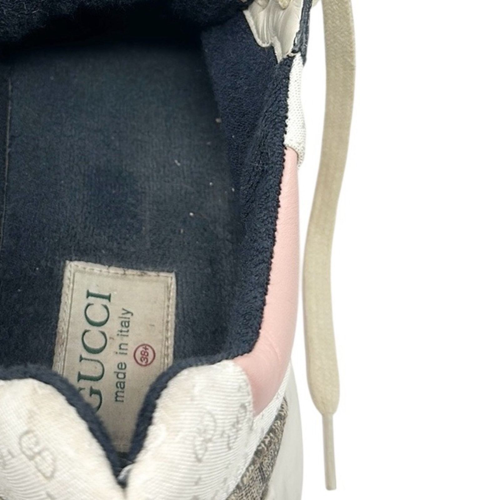 Gucci Gucci Rhyton GG Canvas Monogram Low Top Sneakers Size 38.5 Size US 8.5 / IT 38.5 - 11 Thumbnail