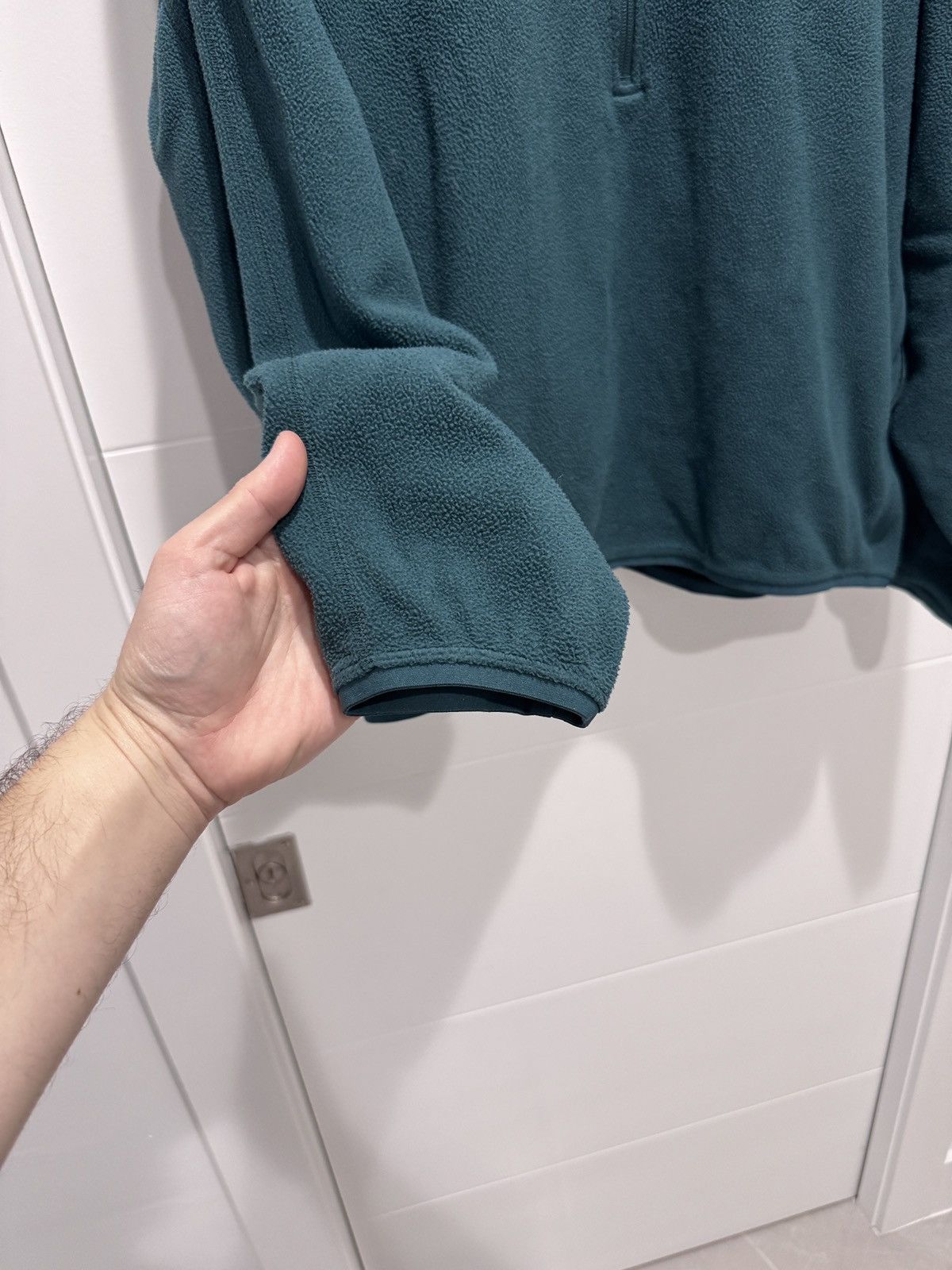 Lululemon Lululemon Oversized Fleece 1/2 Half Zip Green Jasper Size L Size US L / EU 52-54 / 3 - 5 Thumbnail
