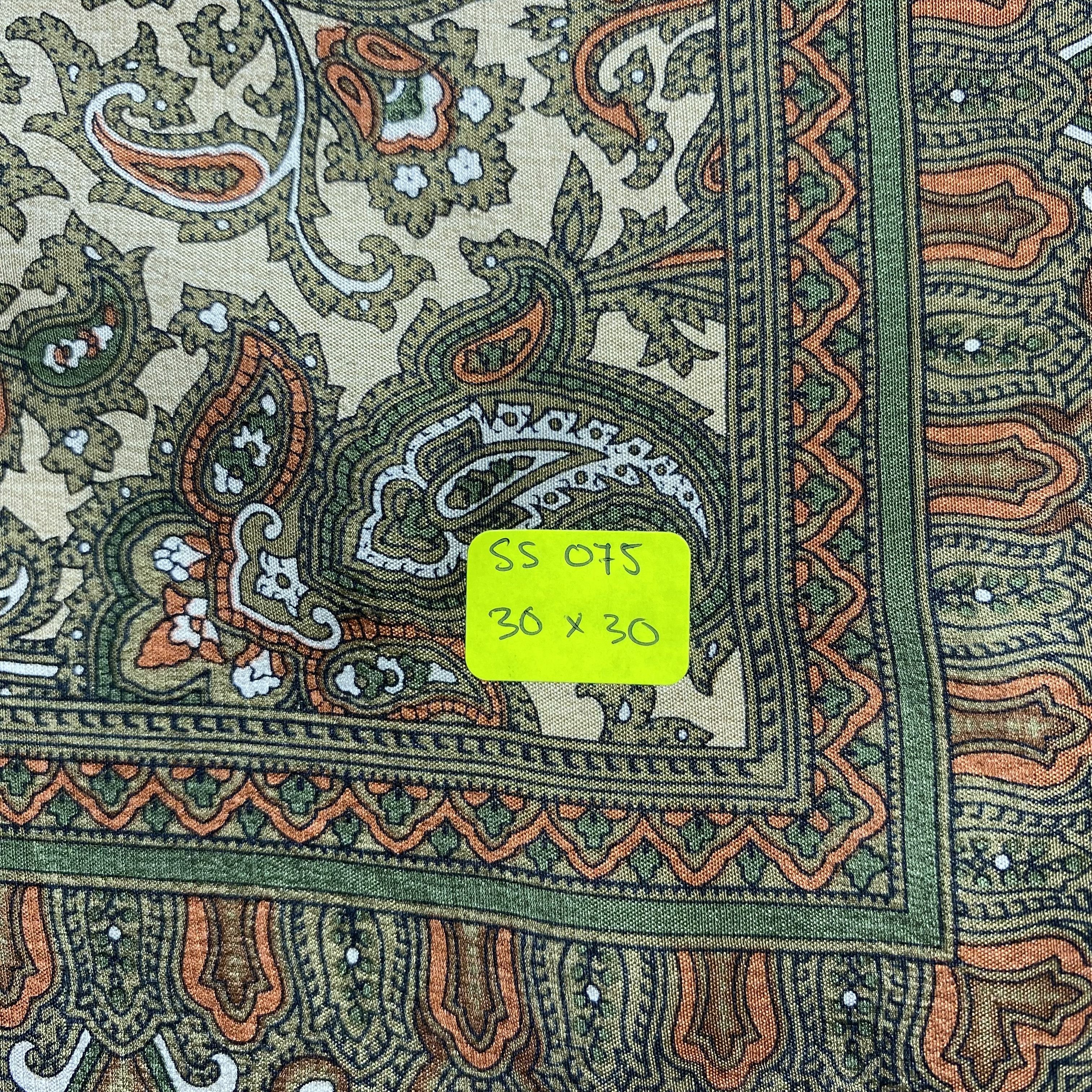 Japanese Brand × Vintage Vintage Japanese Brand Paisley Printed Scarf SS075 Size ONE SIZE - 5 Thumbnail