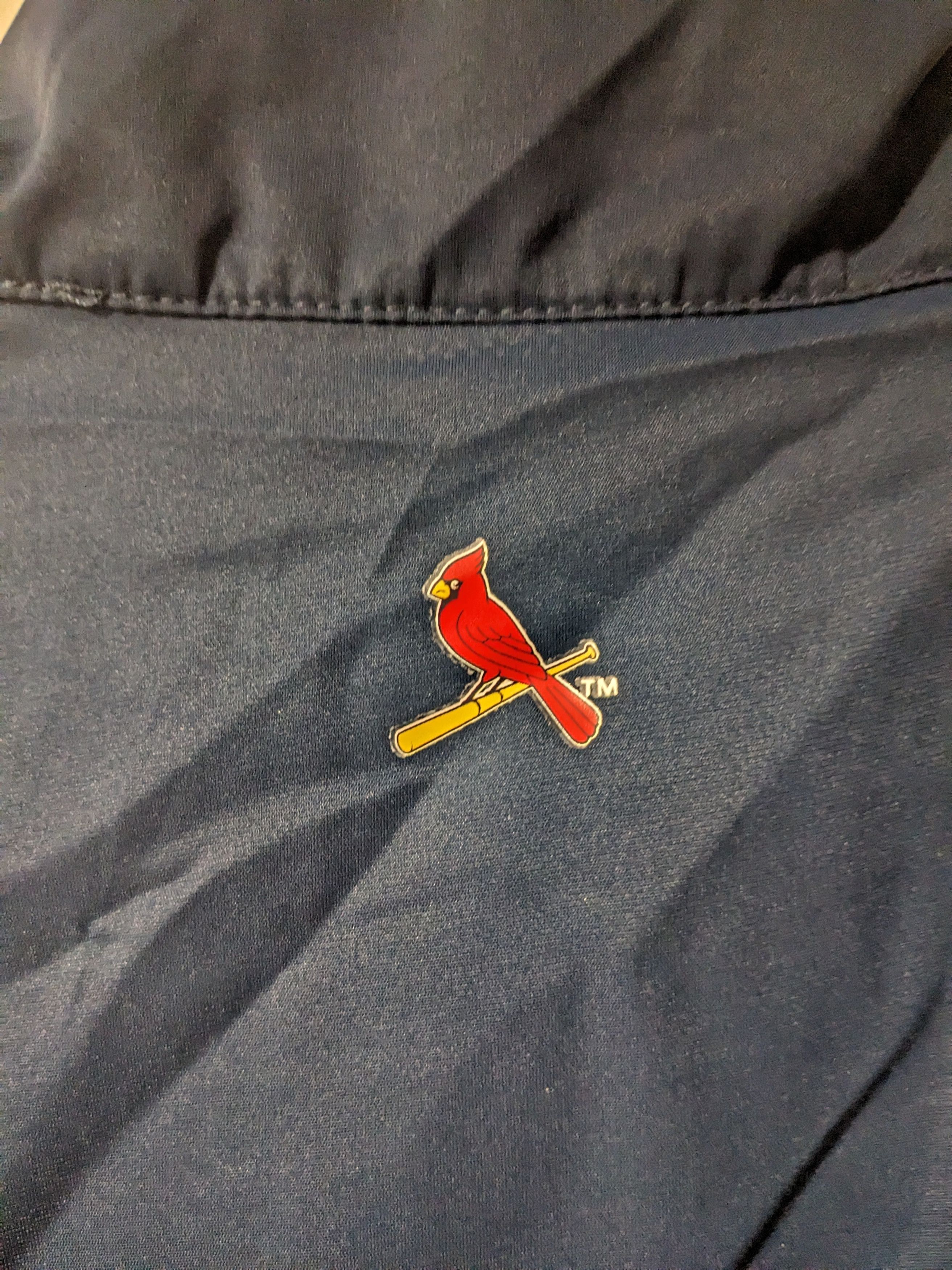 MLB St. Louis Cardinals SGA 4/20 Blue X-Large Windbreaker Jacket Size US XL / EU 56 / 4 - 6 Thumbnail