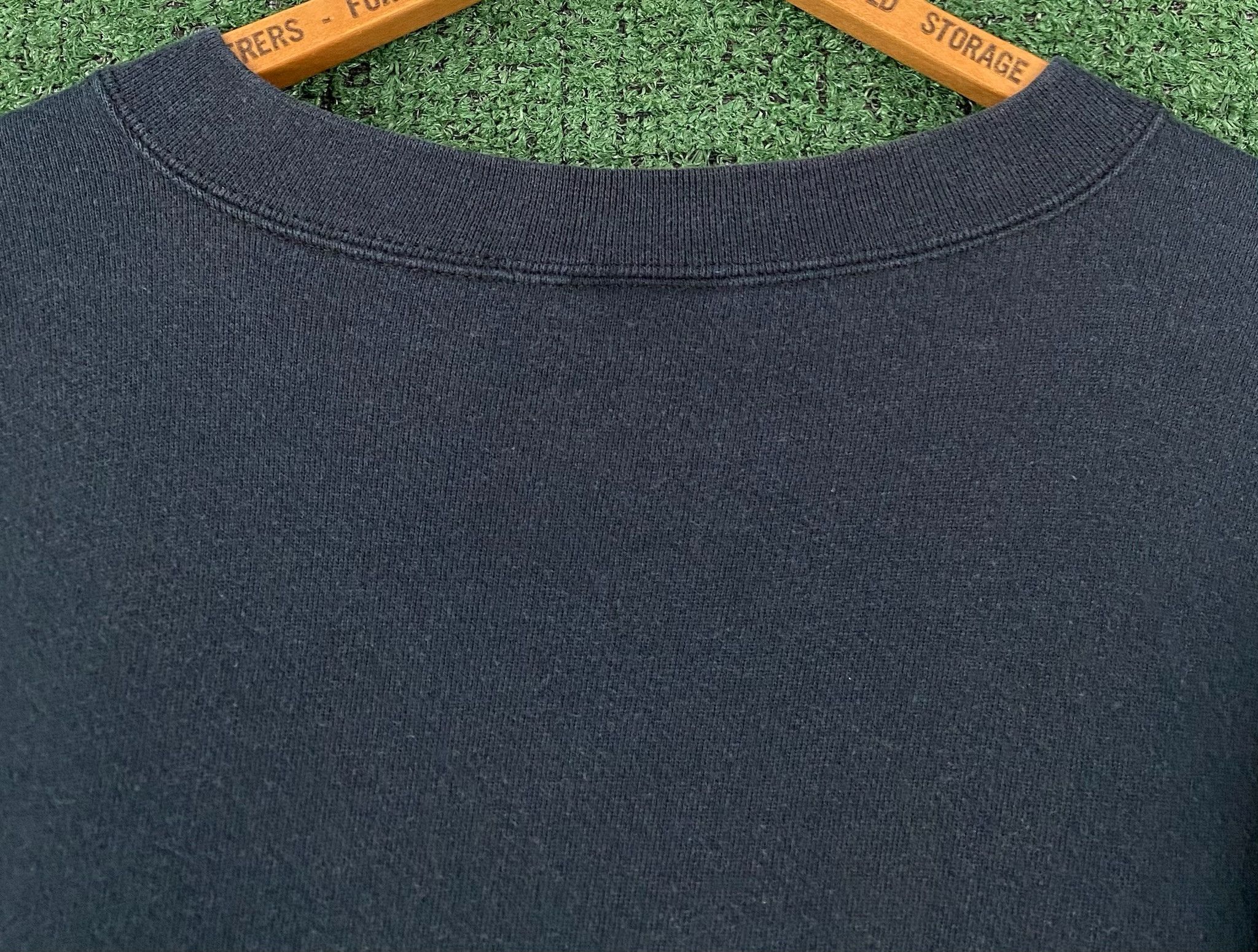 Nike 90’s Nike Big Swoosh Embroidered Logo Faded Sweatshirt XL Size US XL / EU 56 / 4 - 5 Thumbnail