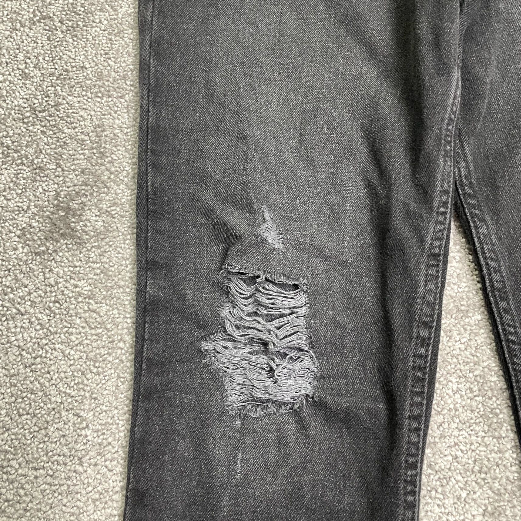Bdg BDG Jeans Slim Taper Fit Men's 30x30 Black Distressed Denim USA Classic Size US 30 / EU 46 - 7 Thumbnail