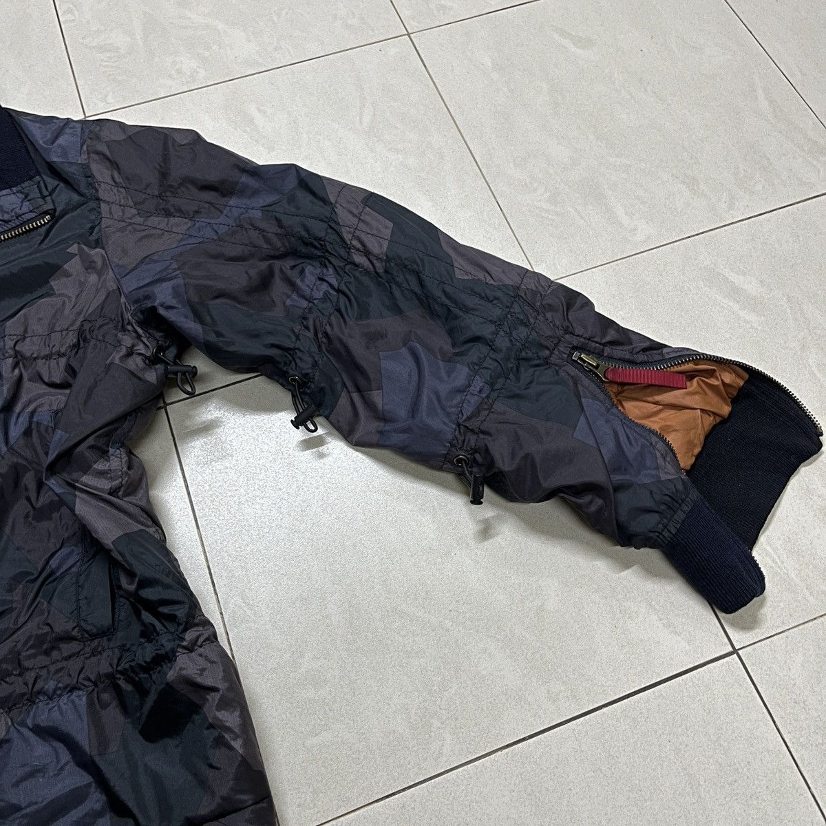20471120 × Beauty Beast × If Six Was Nine 291295 Homme Cinch Cord Bomber Jacket Size US L / EU 52-54 / 3 - 3 Thumbnail