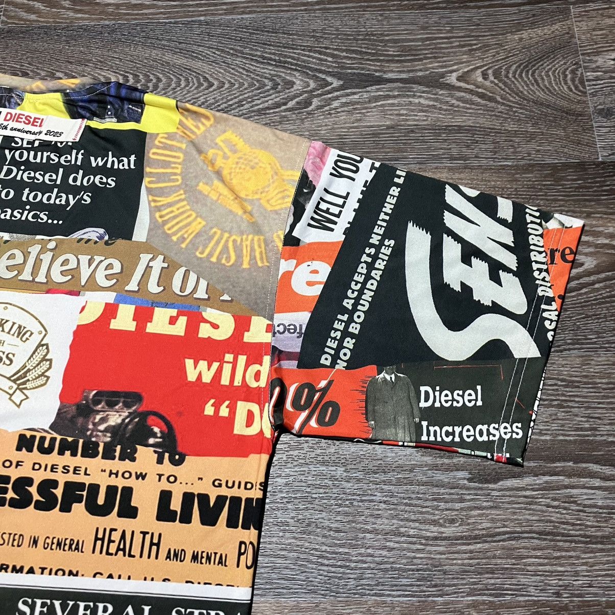 Diesel DIESEL 45th Anniversary Box T Graphic All Over T-shirt Size US M / EU 48-50 / 2 - 18 Thumbnail