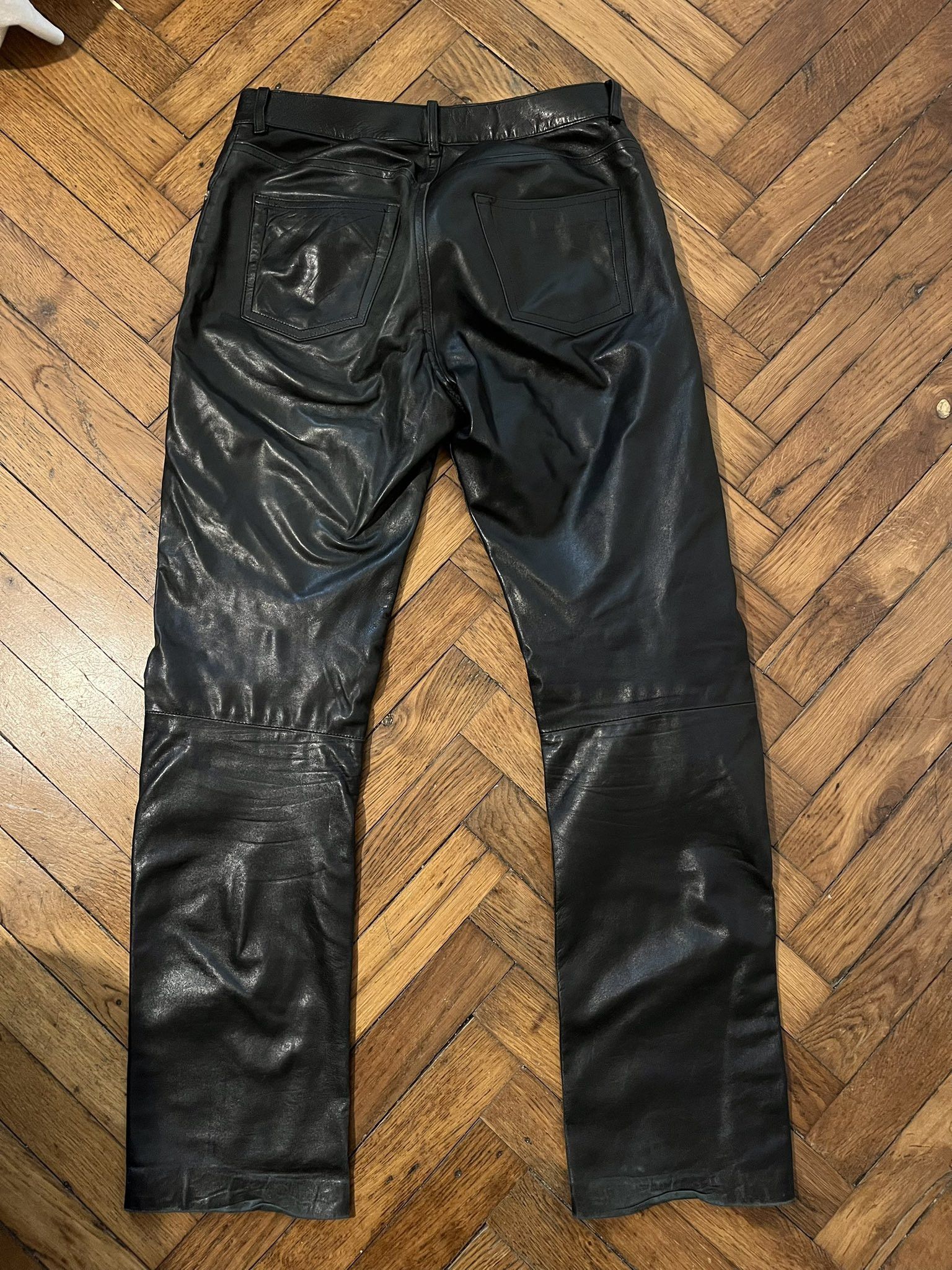 Helmut Lang OG Helmut Lang leather pant (1999) Size US 30 / EU 46 - 2 Thumbnail