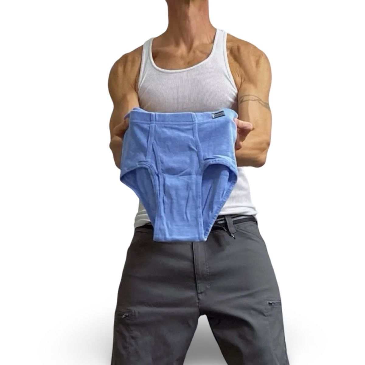 Hanes Hanes Men’s Blue Comfort Soft Briefs Size Medium Size 34 - 1 Thumbnail