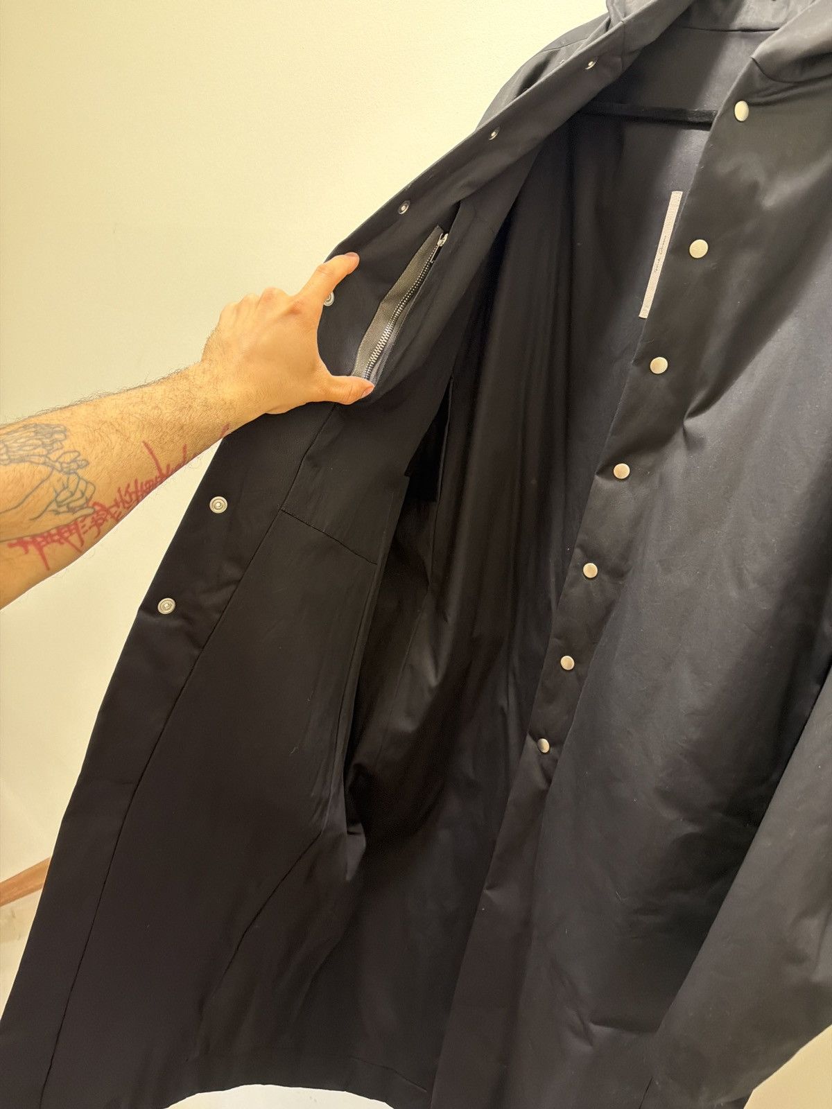 Rick Owens Rick Owens Black Peter Coat Size US M / EU 48-50 / 2 - 7 Thumbnail