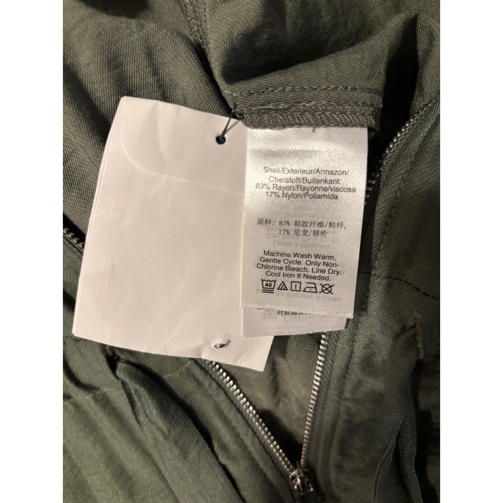 DKNY DKNY Size 4 NWT Olive Green Jumpsuit Size 27" / US 4 / IT 40 - 11 Thumbnail