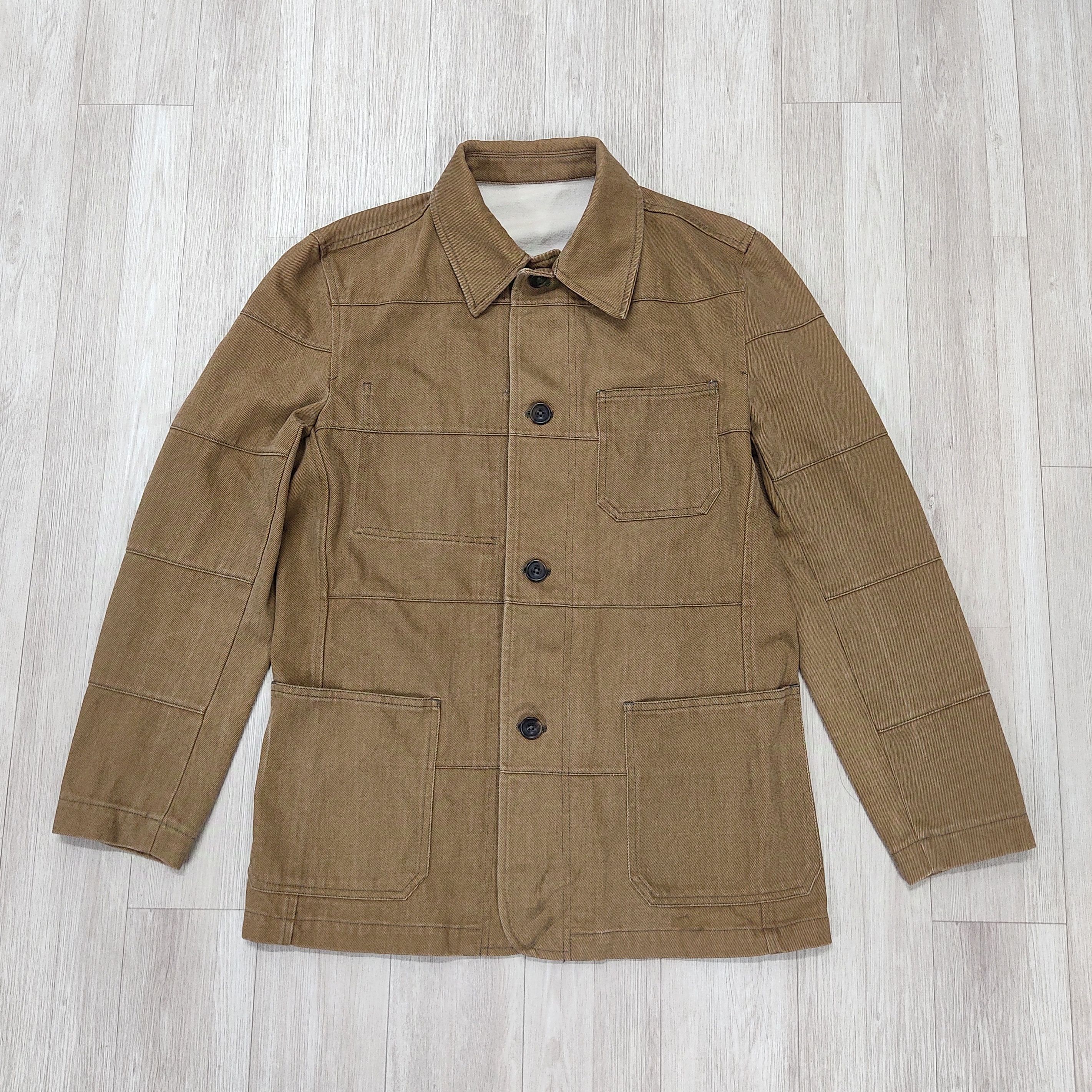 Japanese Brand The Difference By RUPERT Twill Overshirt Chore Jacket Size US S / EU 44-46 / 1 - 3 Thumbnail