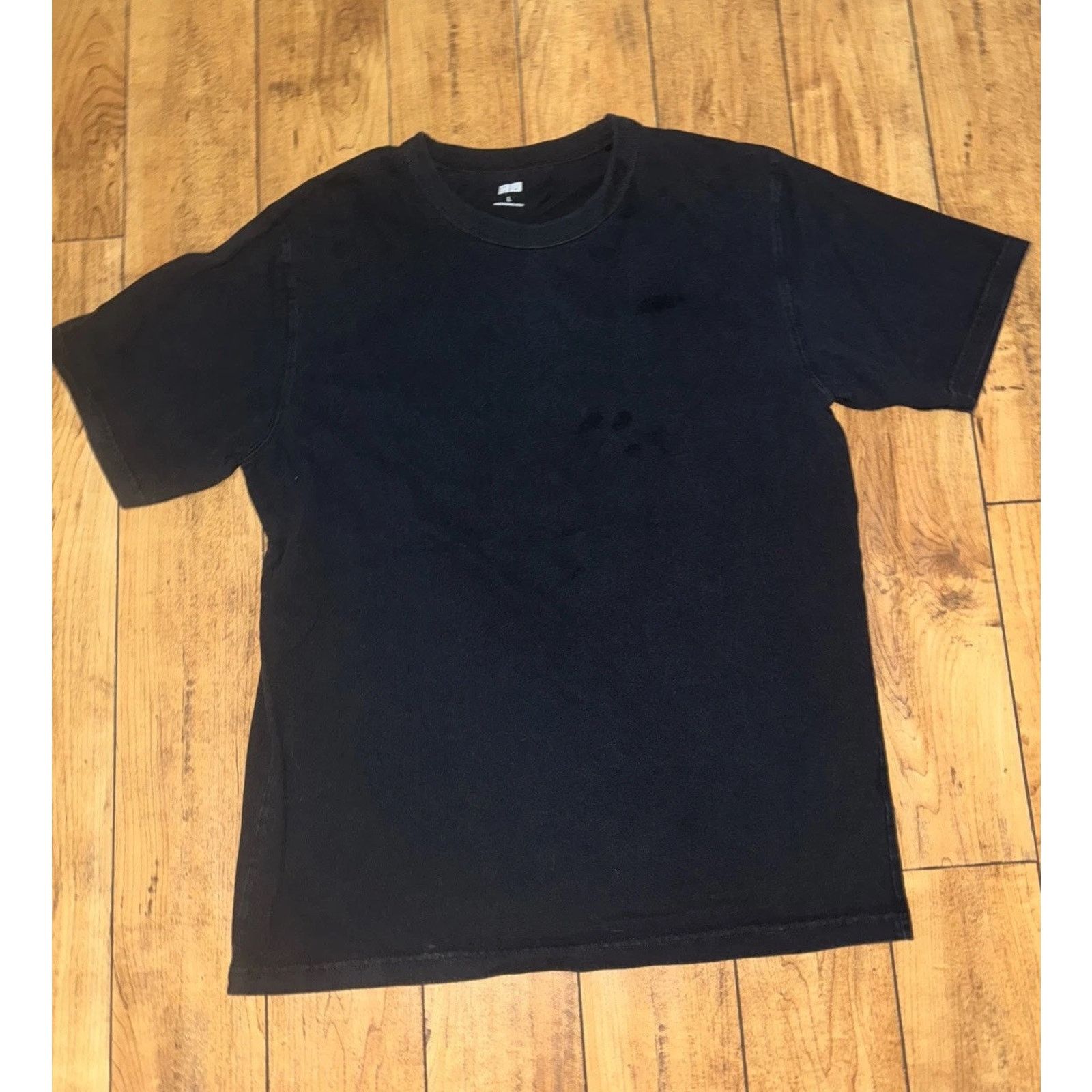 Japanese Brand × Uniqlo Uniqlo T-Shirt Black Large 21x28 Size US L / EU 52-54 / 3 - 1 Thumbnail