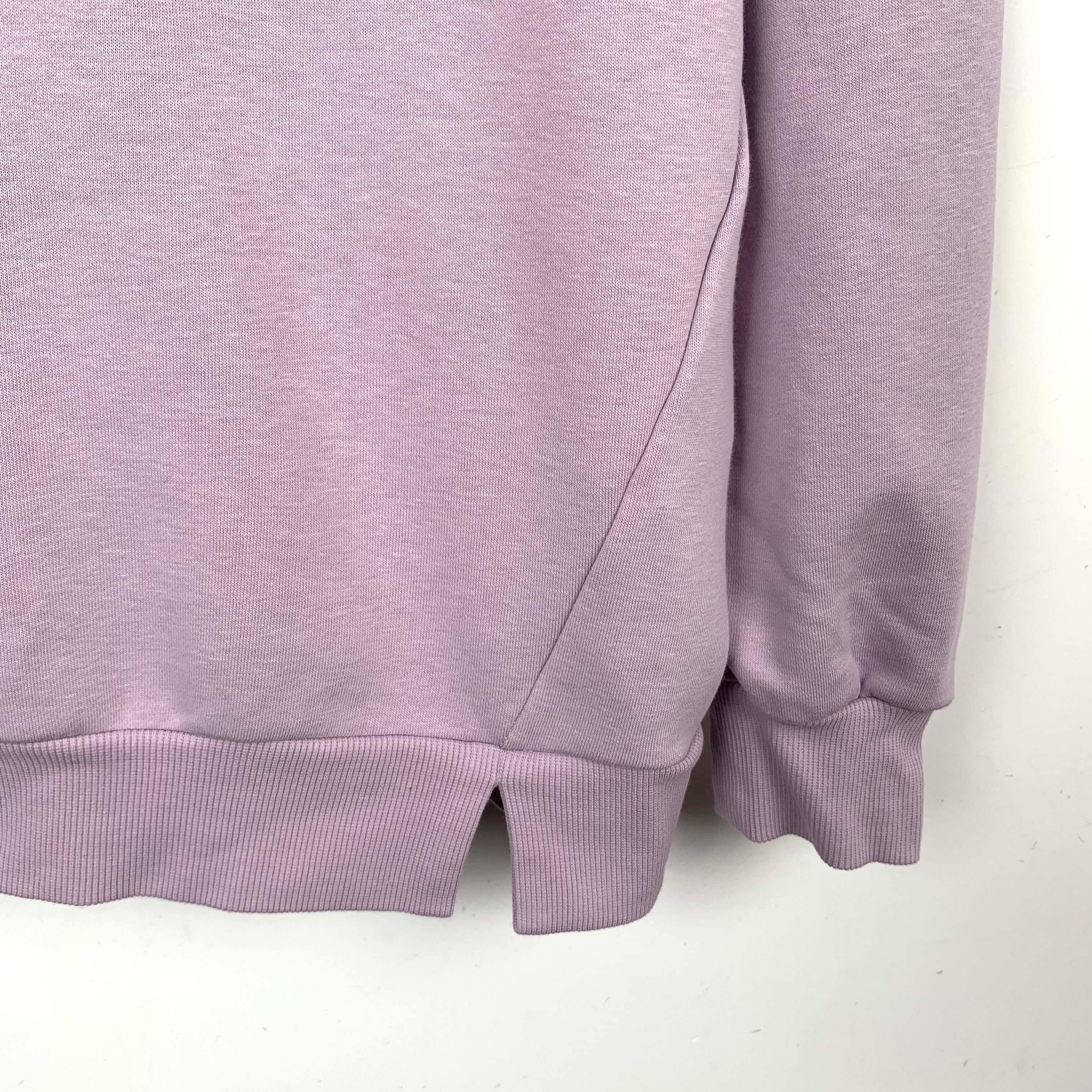 Max Mara MaxMara Hoodie – Purple Logo Print Cotton Hoodie (Size XS) Size XS / US 0-2 / IT 36-38 - 5 Thumbnail