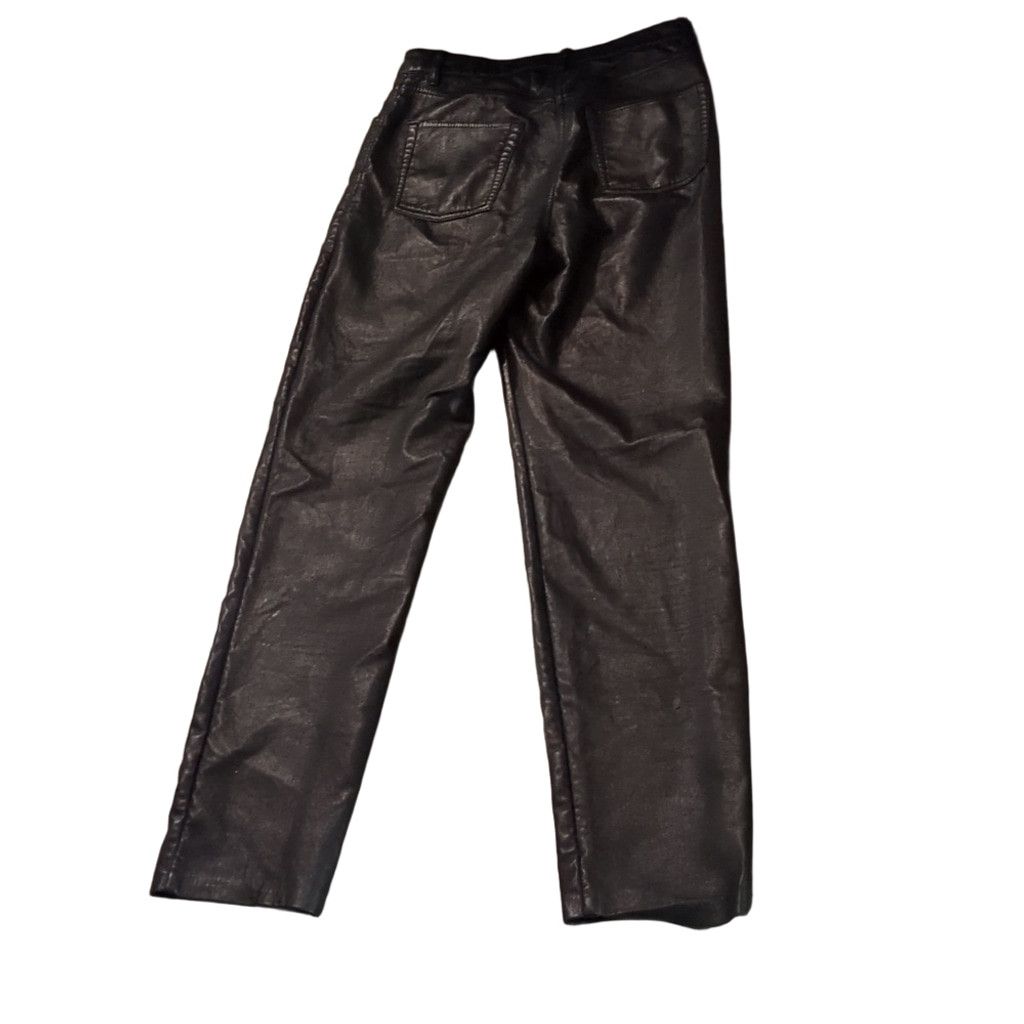 Aritzia Wilfred By Aritzia Black Faux Leather Pants Size Small Size 26" / US 2 / IT 38 - 7 Thumbnail