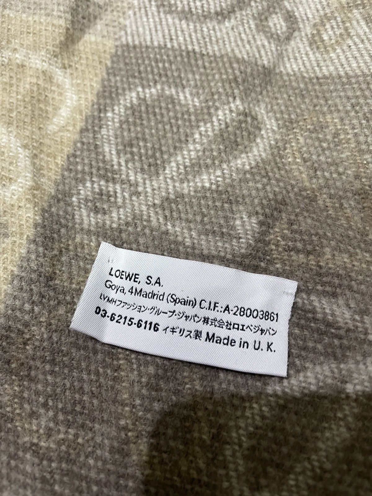 Loewe Loewe scarf Size ONE SIZE - 3 Thumbnail