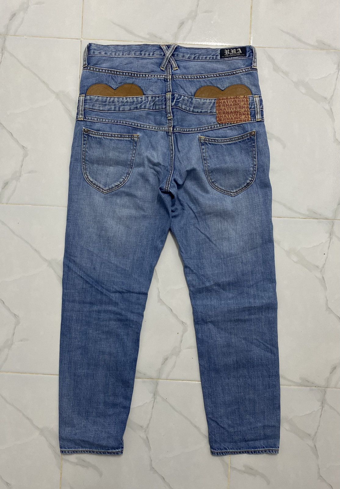 Hysteric Glamour RNA Double Waist Slim Straight Denim Size US 30 / EU 46 - 3 Thumbnail