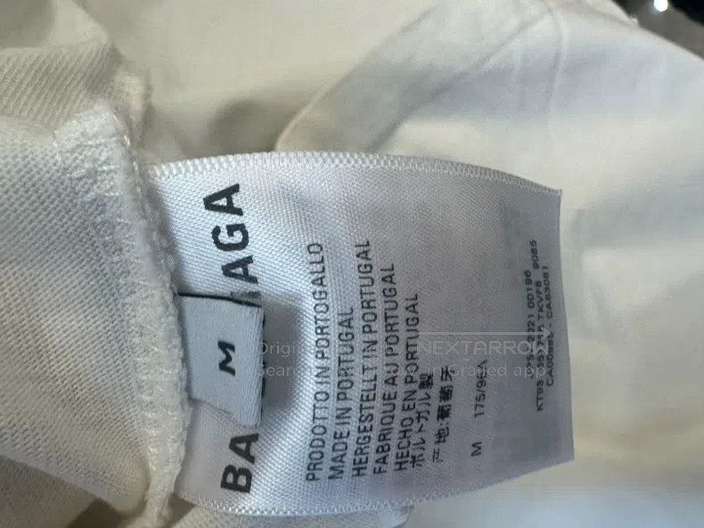 Balenciaga Balenciaga White Eco-Friendly Short Sleeve Size US M / EU 48-50 / 2 - 4 Thumbnail