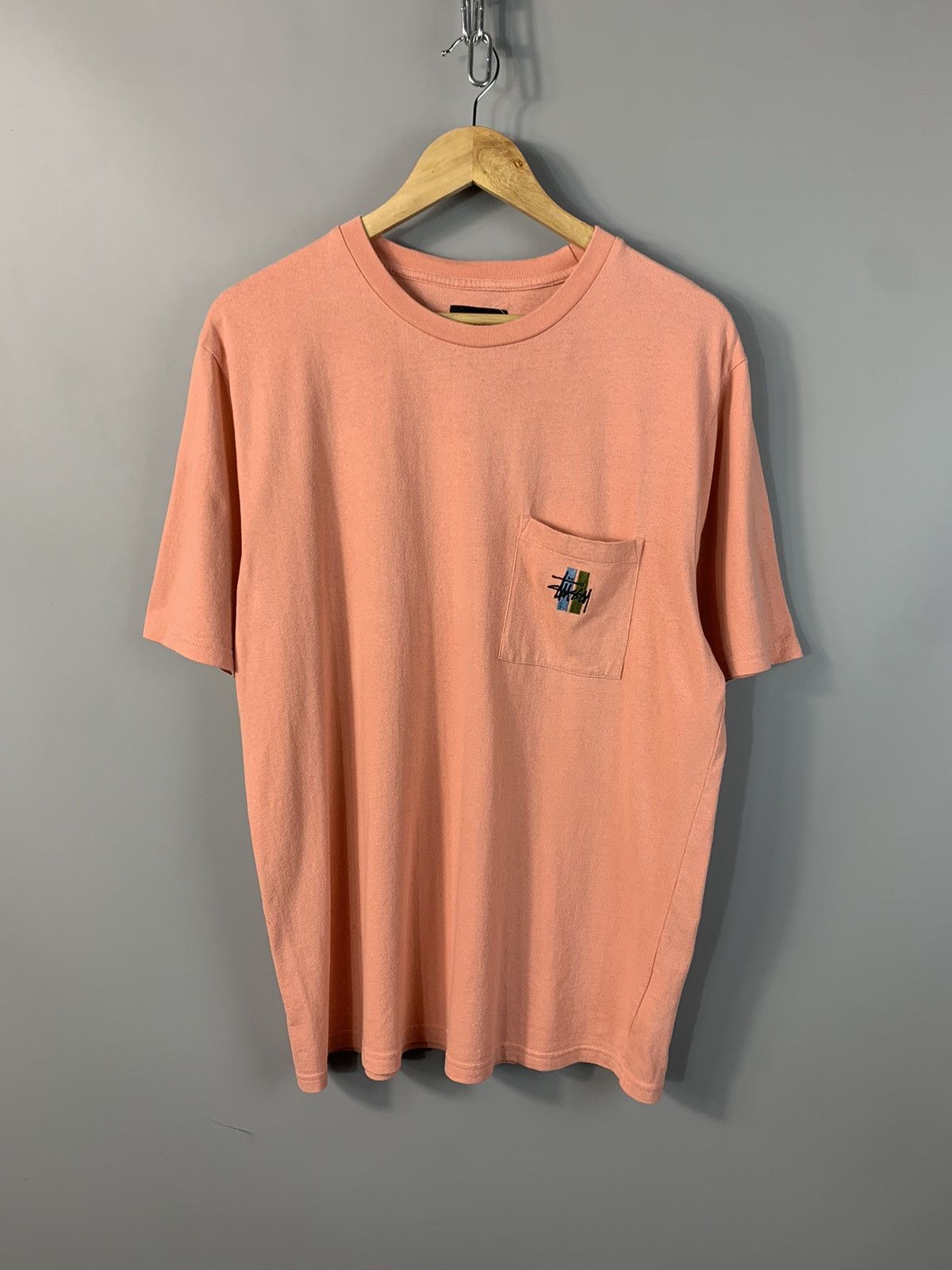 Stussy Stussy Embroidered logo t shirt Size US M / EU 48-50 / 2 - 1 Thumbnail