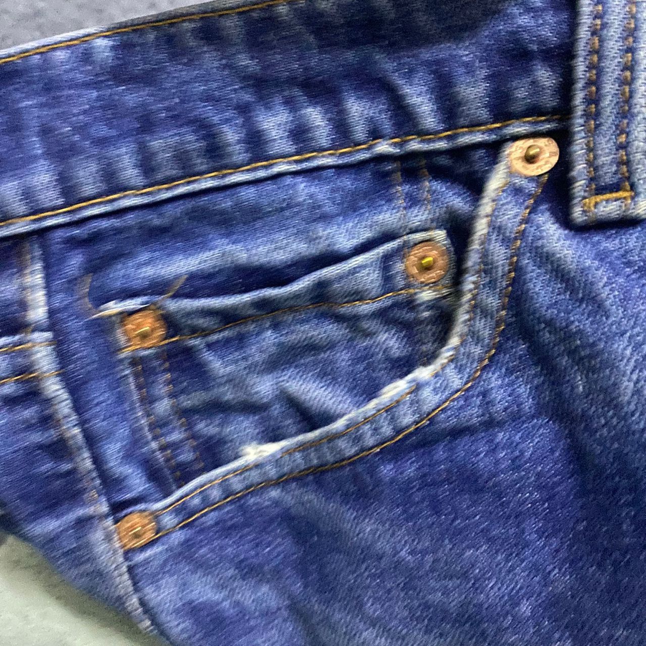 Levi's 💥Flare💥Vintage Levis 501 Distressed denim Size US 30 / EU 46 - 18 Thumbnail