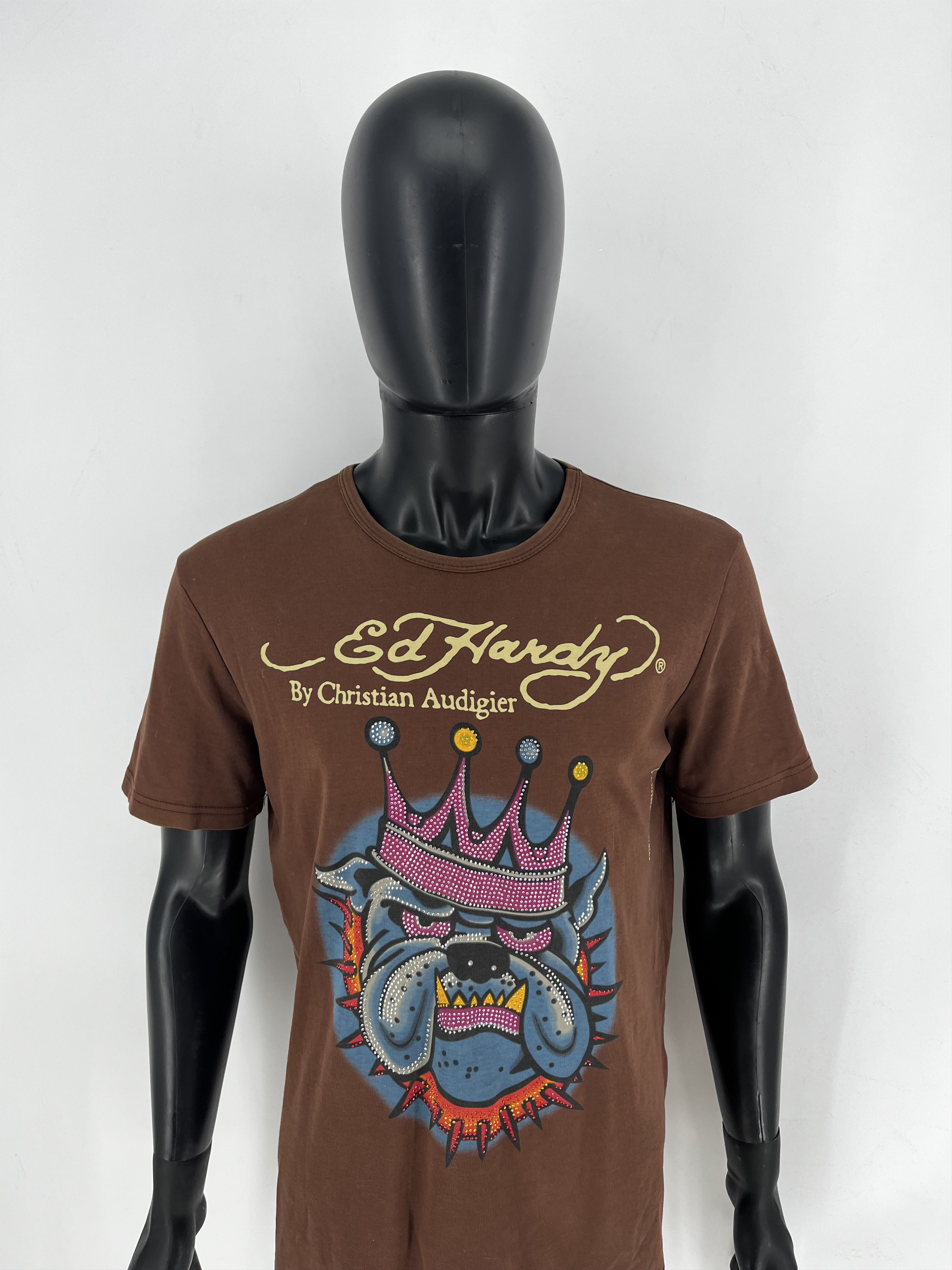 Christian Audigier Vintage Ed Hardy By Christian Audigier Knife In The Heart XL Size US XL / EU 56 / 4 - 6 Thumbnail