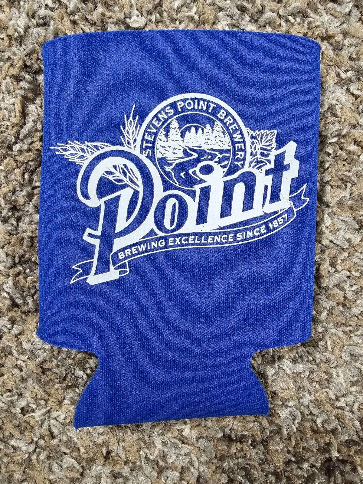 Designer stevens point brewery POINT blue can koozie insulator Size ONE SIZE - 2 Thumbnail