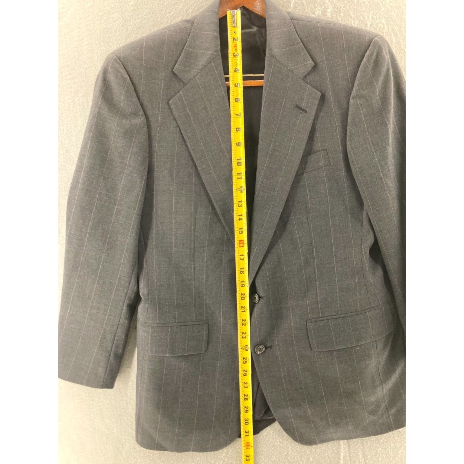 Vintage Luxury Vintage Polo University Club Blazer Mens 40R Two Button Premium Wool Sport Jacket Size US XXS / EU 40 - 3 Thumbnail