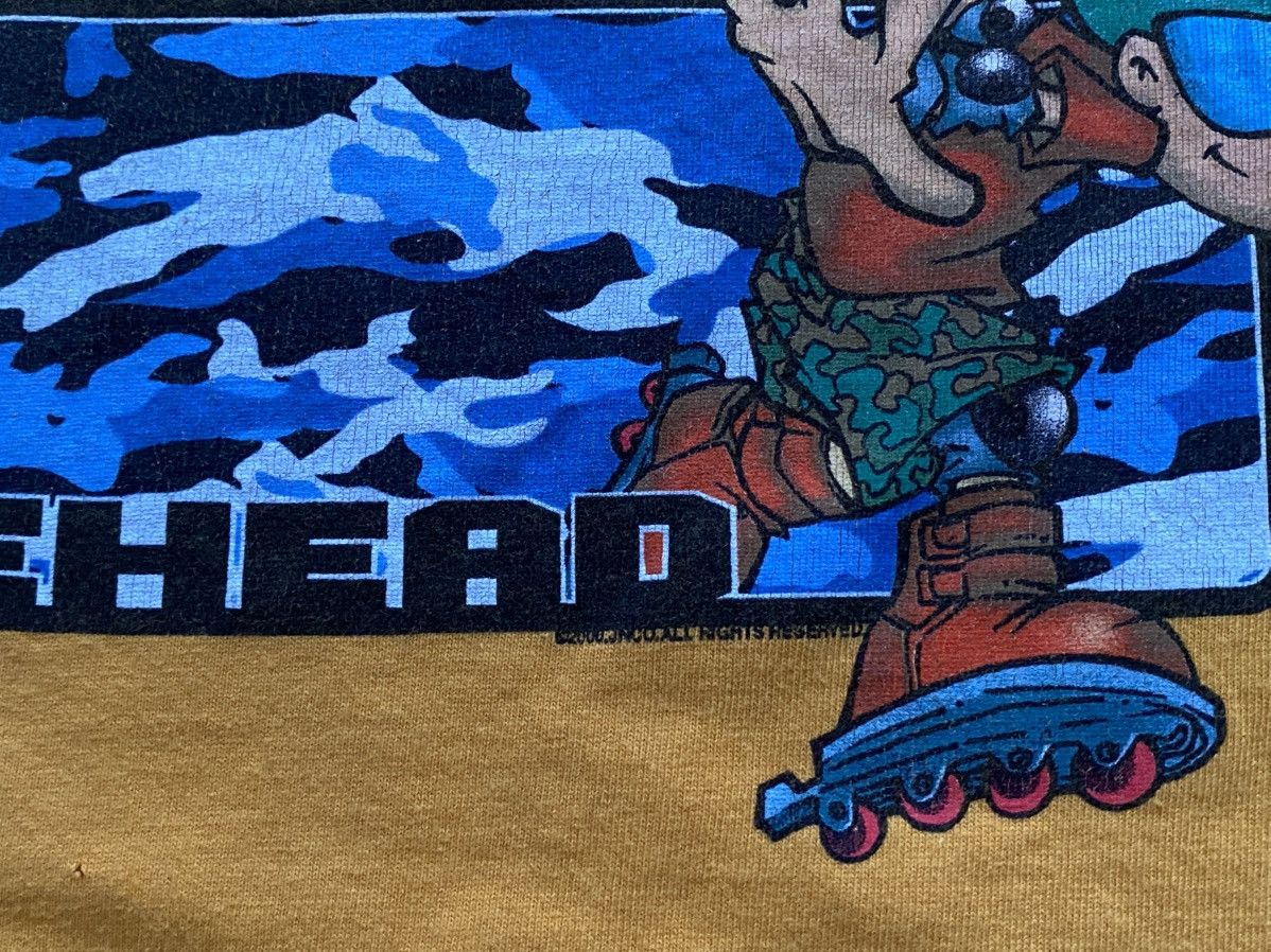 JNCO × Vintage 90’s Jnco Trashed Flamehead Tee Vintage Size US L / EU 52-54 / 3 - 7 Thumbnail