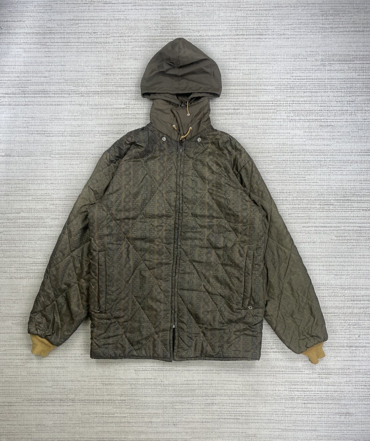 Pacific Trail × Vintage Vtg 70s Pacific Trail Military Quilted Talon Zipper Jacket Size US M / EU 48-50 / 2 - 1 Thumbnail