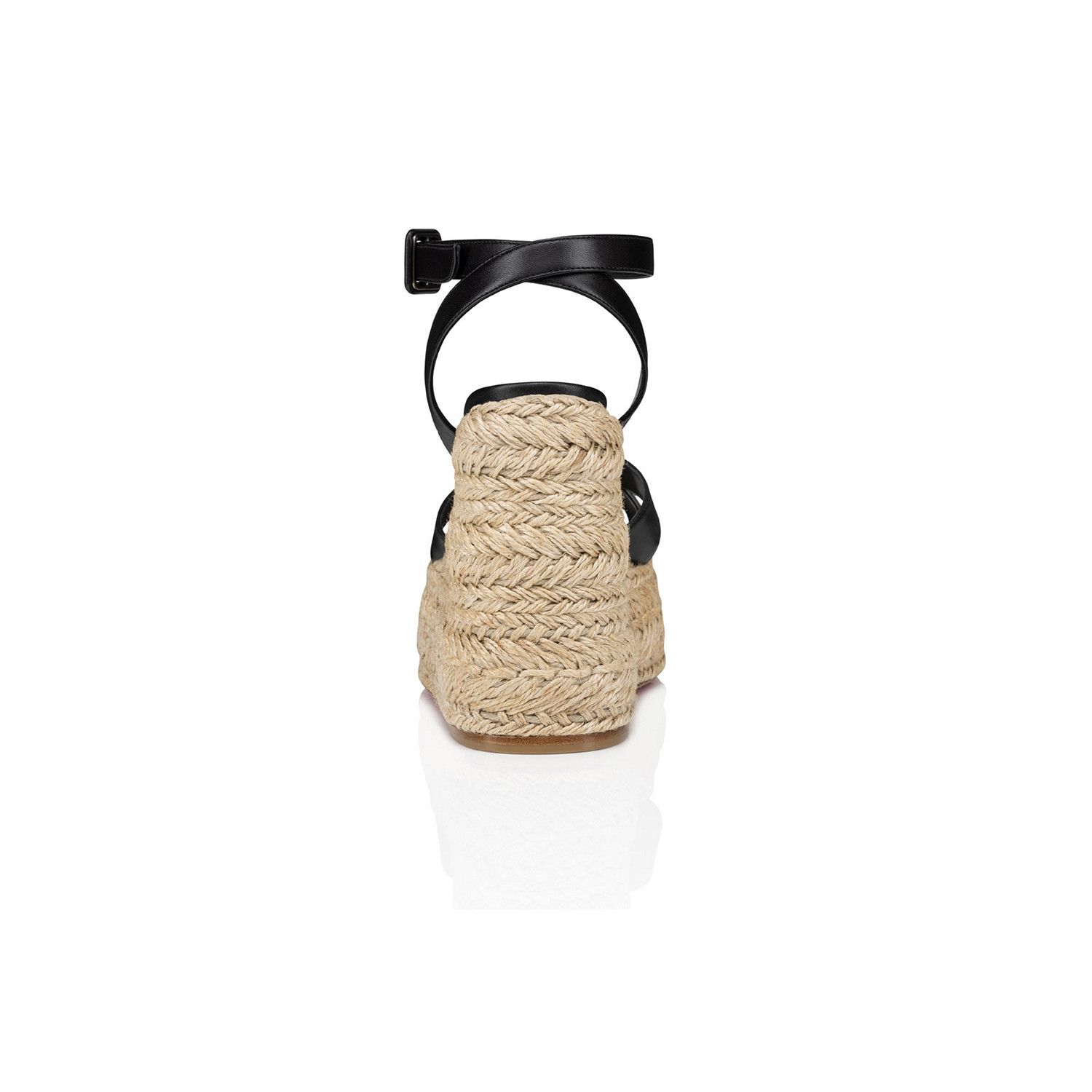Christian Louboutin o1s1wg111224 Mariza Zeppa in Black Size US 12 / IT 42 - 3 Thumbnail