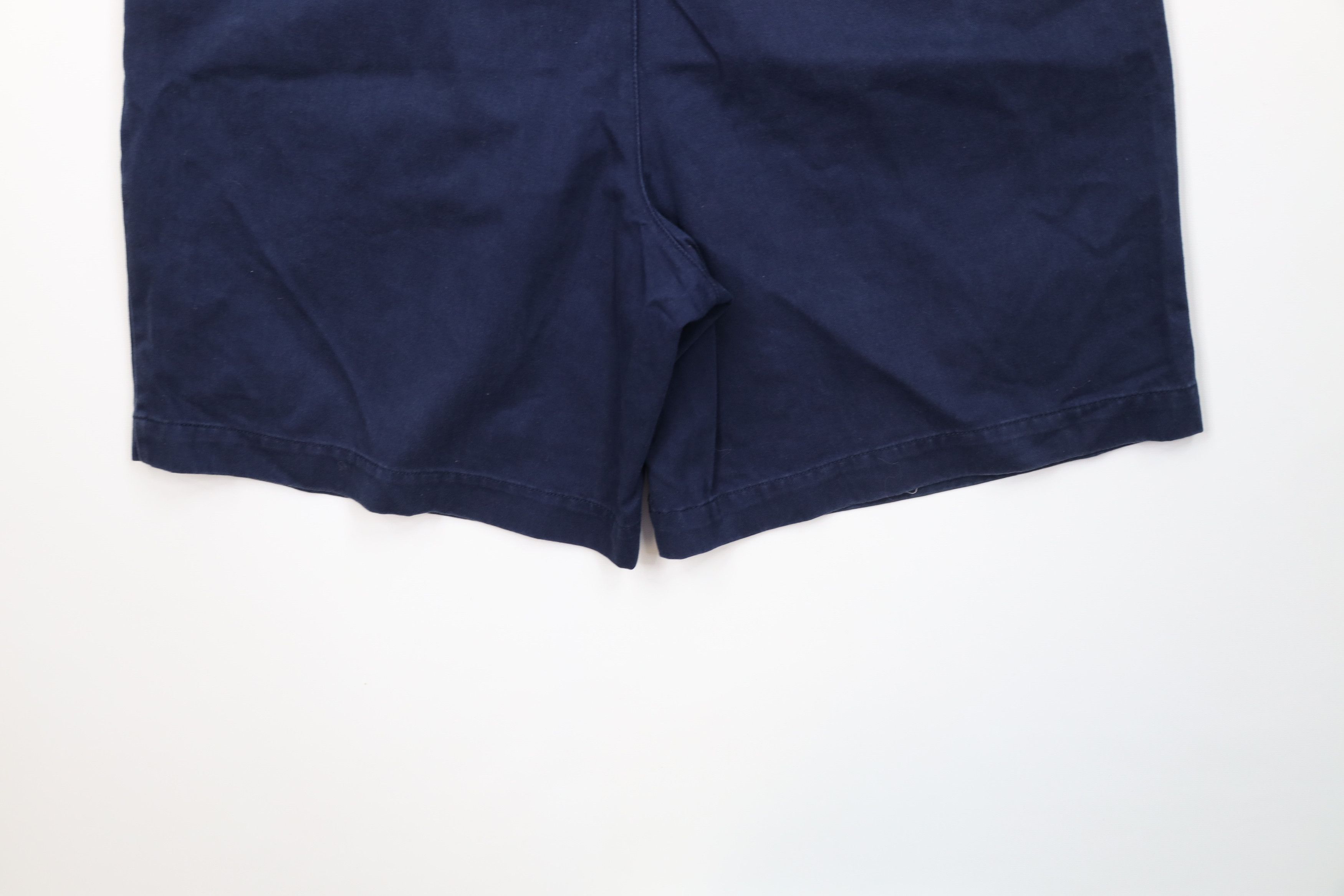 Tommy Hilfiger Vintage 90s Tommy Hilfiger Golf Chino Shorts Blue Cotton Size US 33 - 12 Thumbnail