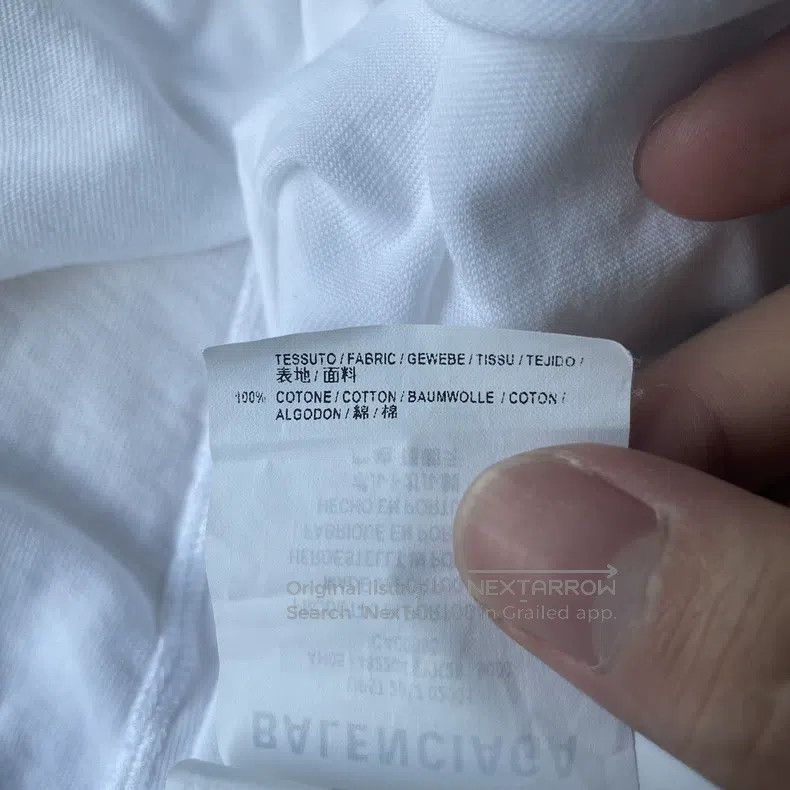 Balenciaga Balenciaga Letter logo printed round neck short-sleeve T-s Size US XS / EU 42 / 0 - 7 Thumbnail