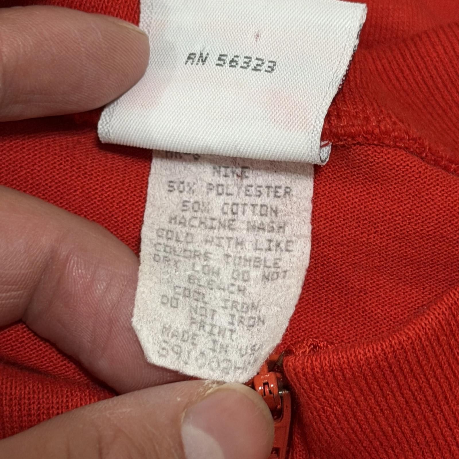 Nike Vintage 80s 90s Nike Cycling Biking 1/4 Zip Shirt Pockets Size US L / EU 52-54 / 3 - 5 Thumbnail