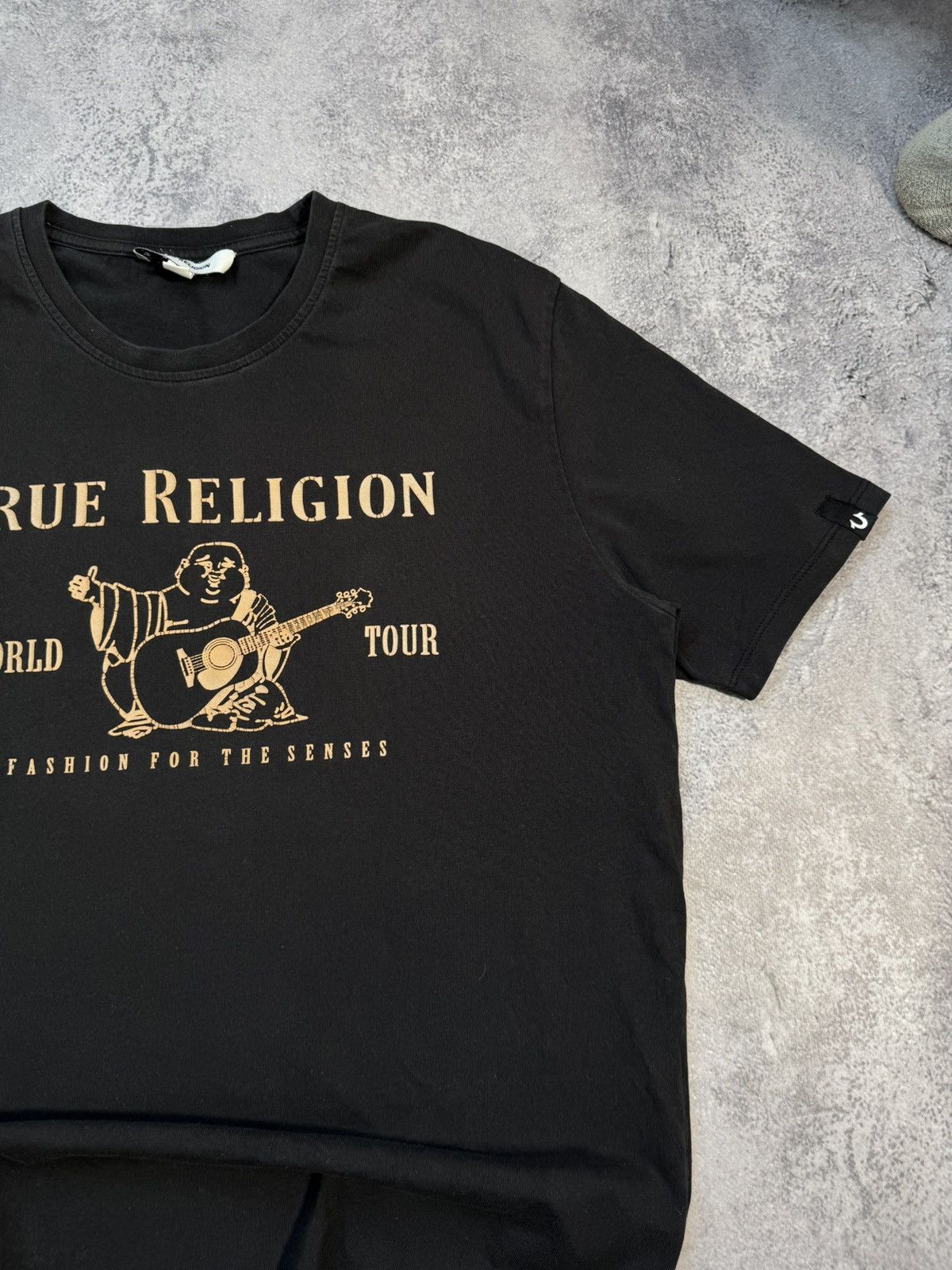 True Religion × Vintage Vintage True Religion y2k Buddha big logo tee 90’s Size US XL / EU 56 / 4 - 7 Thumbnail